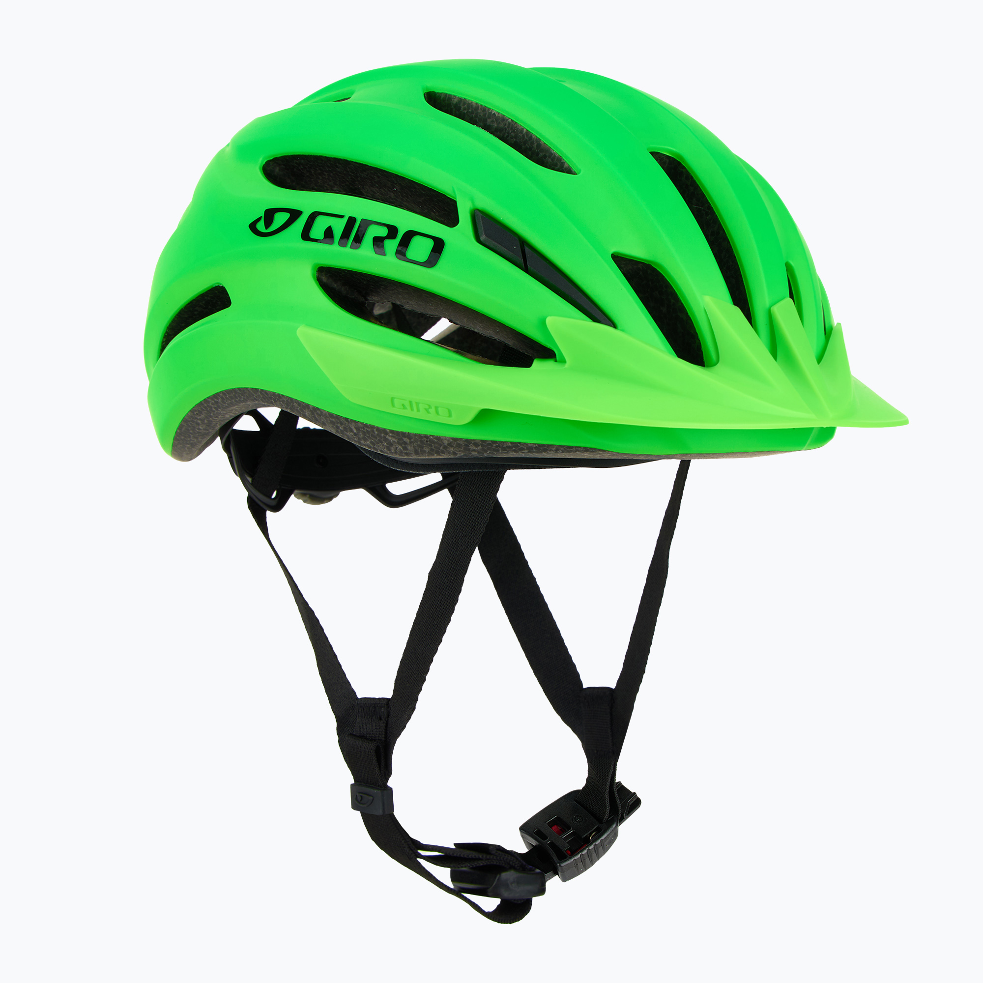 Giro Register II matte bright green children's bicycle helmet (50-57 cm)