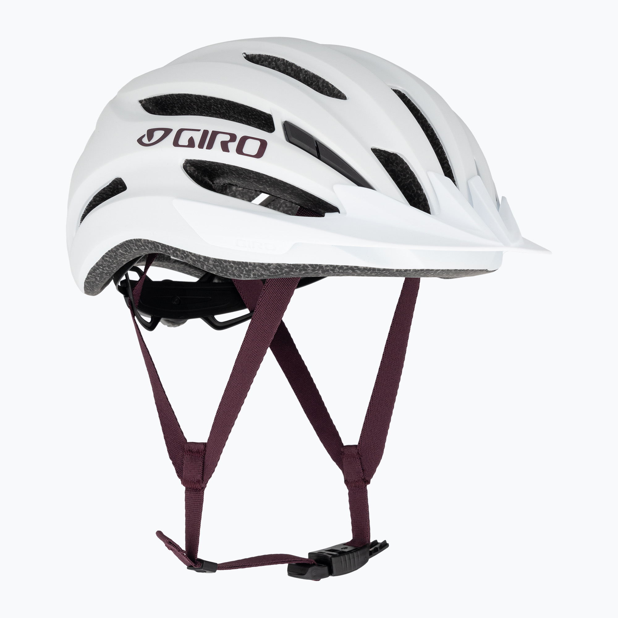 Giro Register II Integrated MIPS bicycle helmet matte white/dark cherry