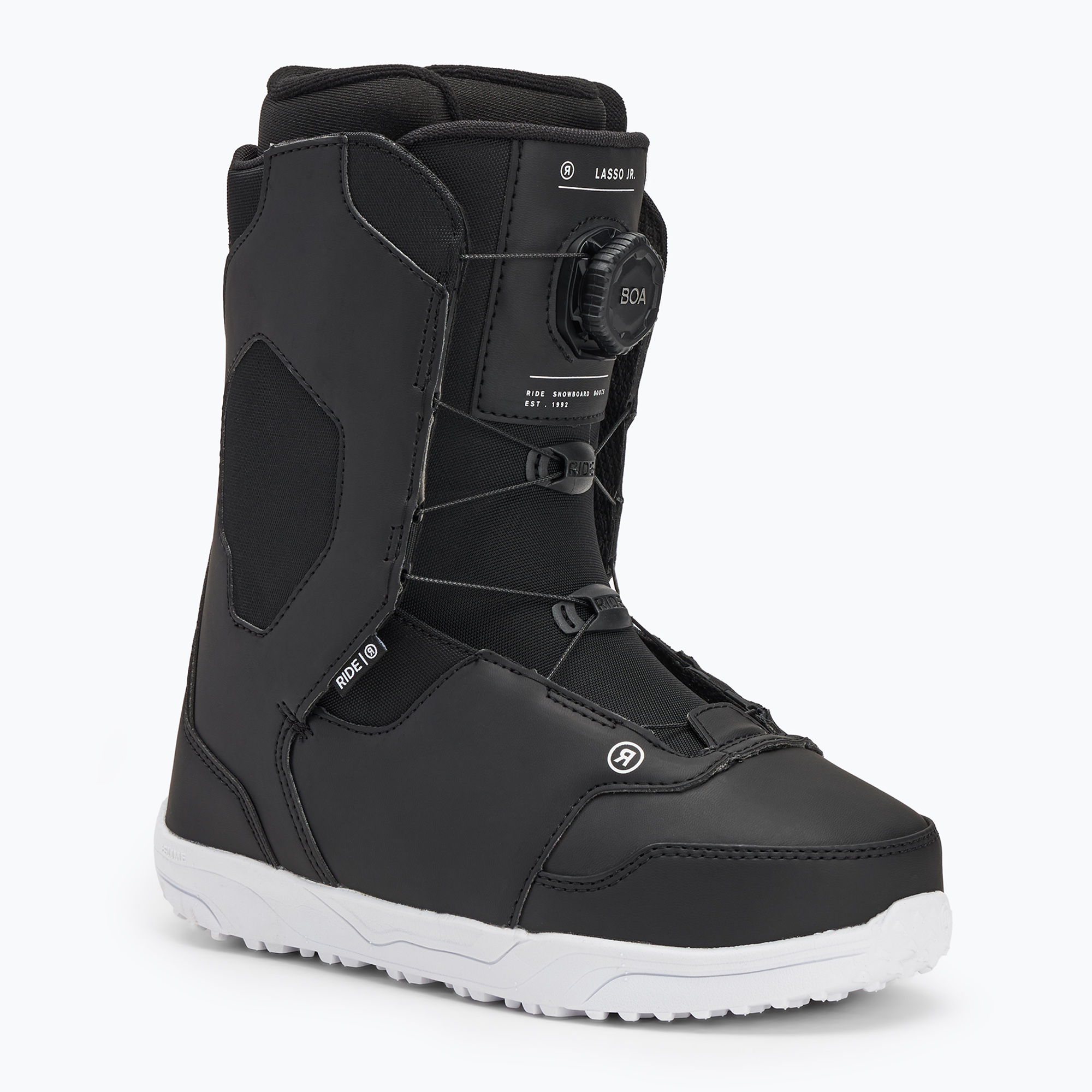 Children's snowboard boots RIDE Lasso black (35.5 (4 US))