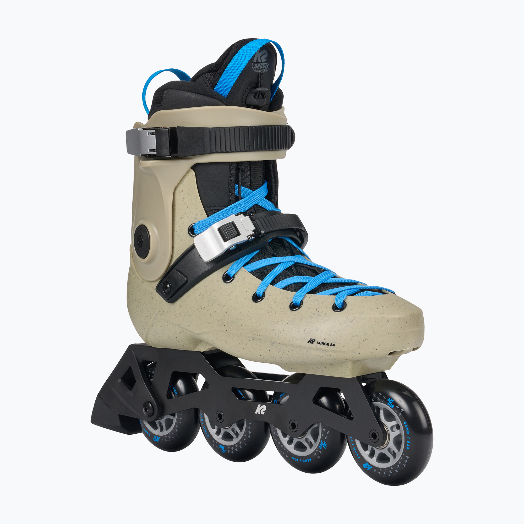 K2 Surge 84 khaki/blue roller skates (48 EU)