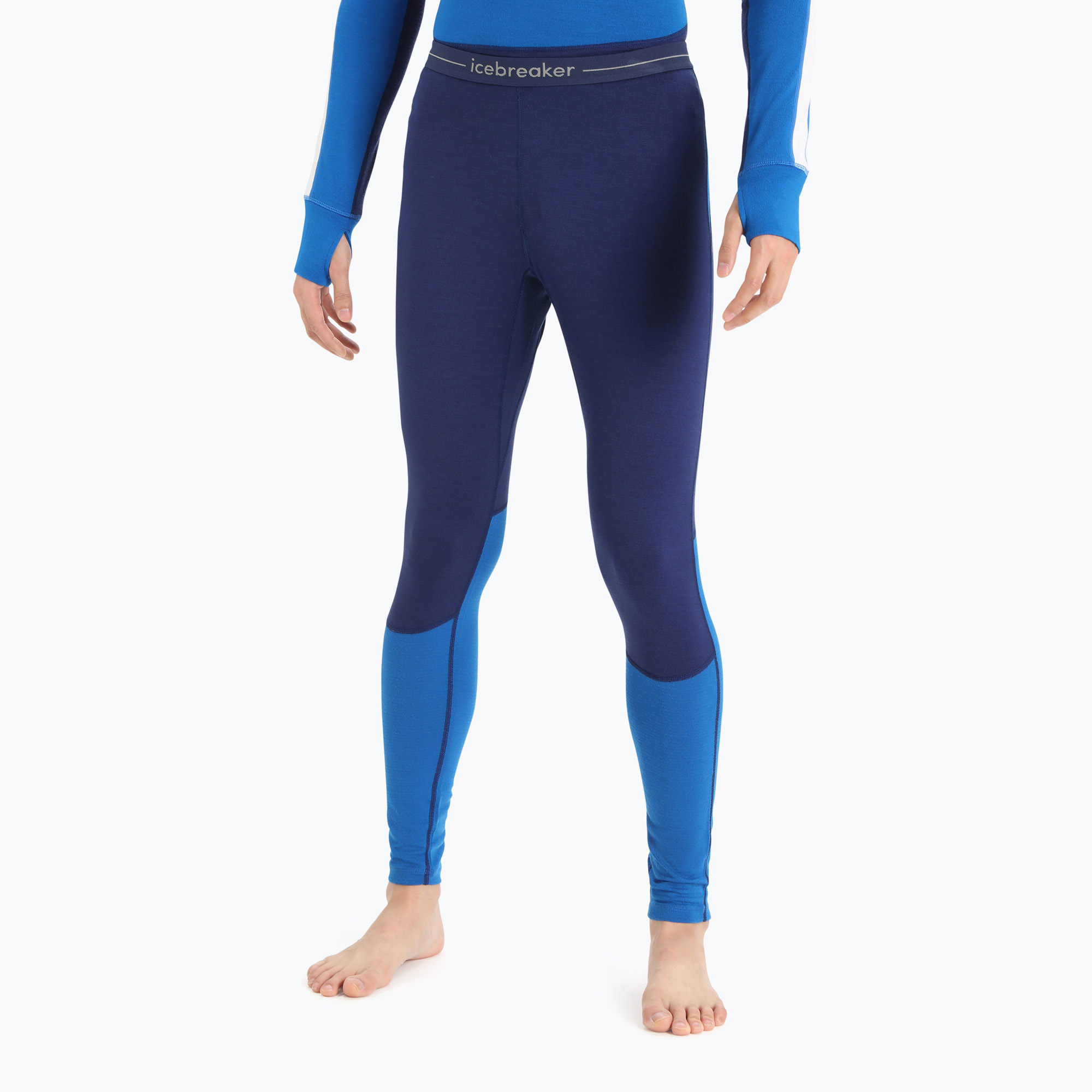 Men's thermal pants icebreaker ZoneKnit 260 400 navy blue IB0A56HG5971 (S)