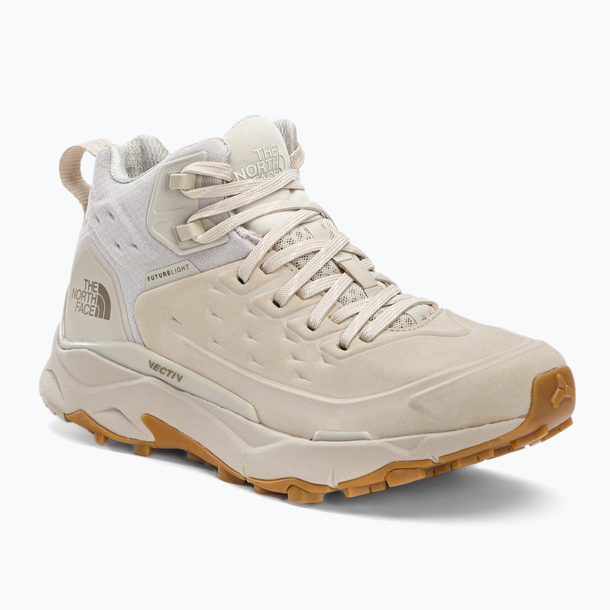 Women's trekking boots The North Face Vectiv Exploris Mid Futurelight Lthr beige NF0A5G3A9Z31