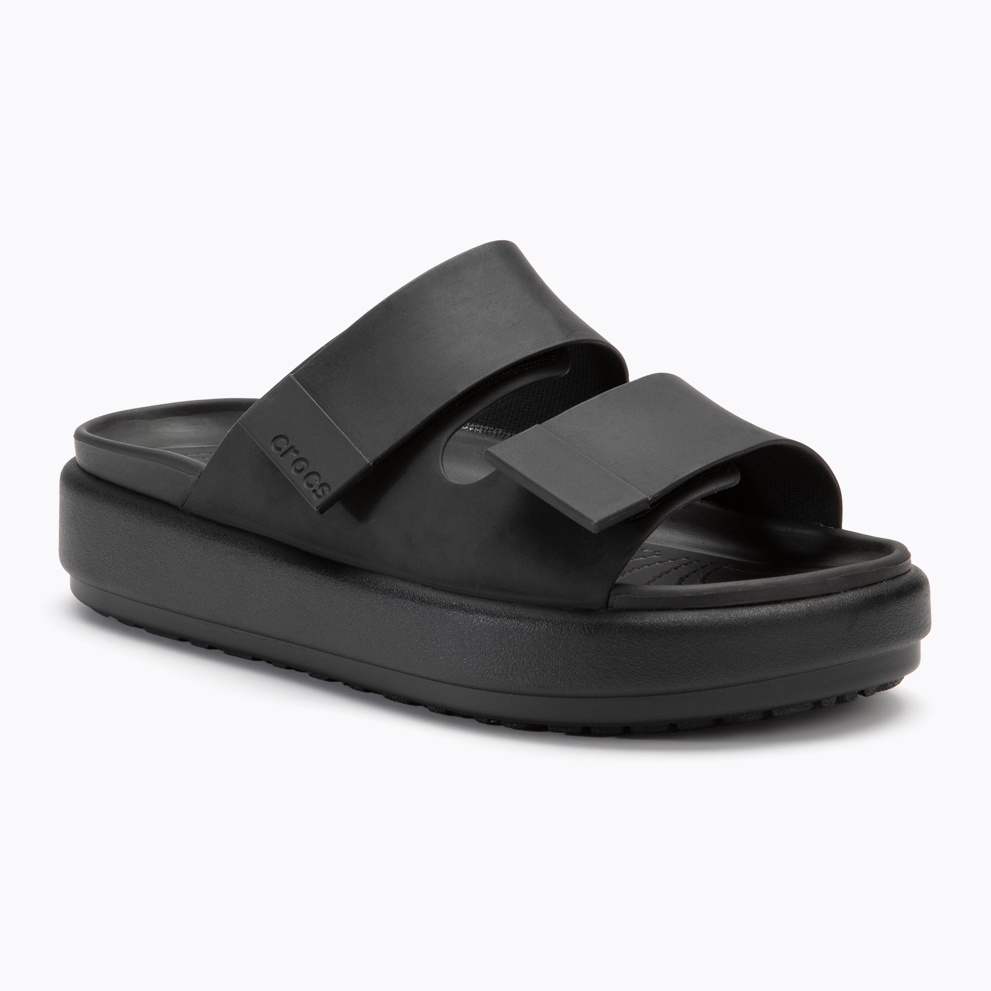 Crocs Brooklyn Luxe slides black (41-42 EU)