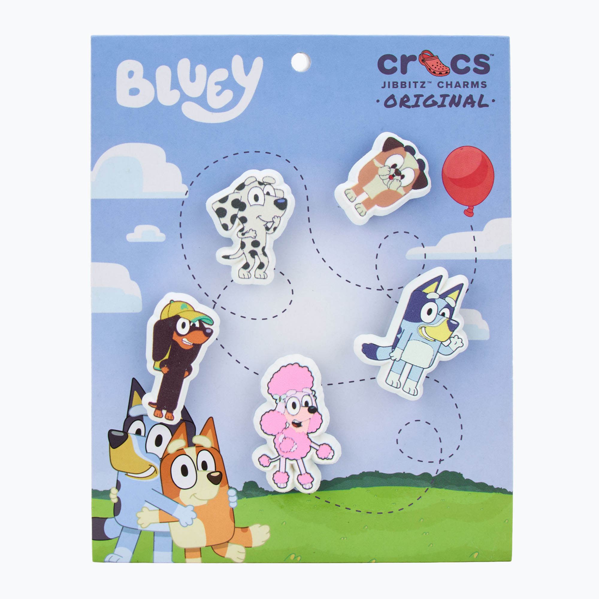 Crocs Jibbitz Bluey pin 5 pcs.