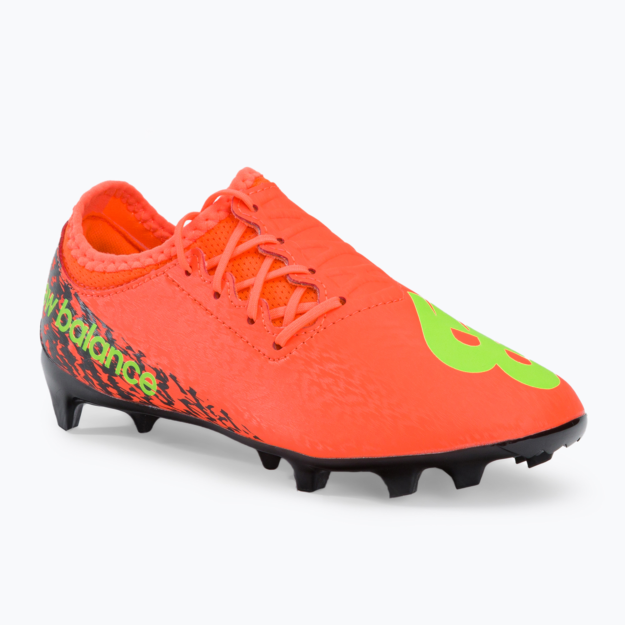Children's football boots New Balance Furon V7 Dispatch FG Jr orange SJF3FDF7.M.035 (37 EU)