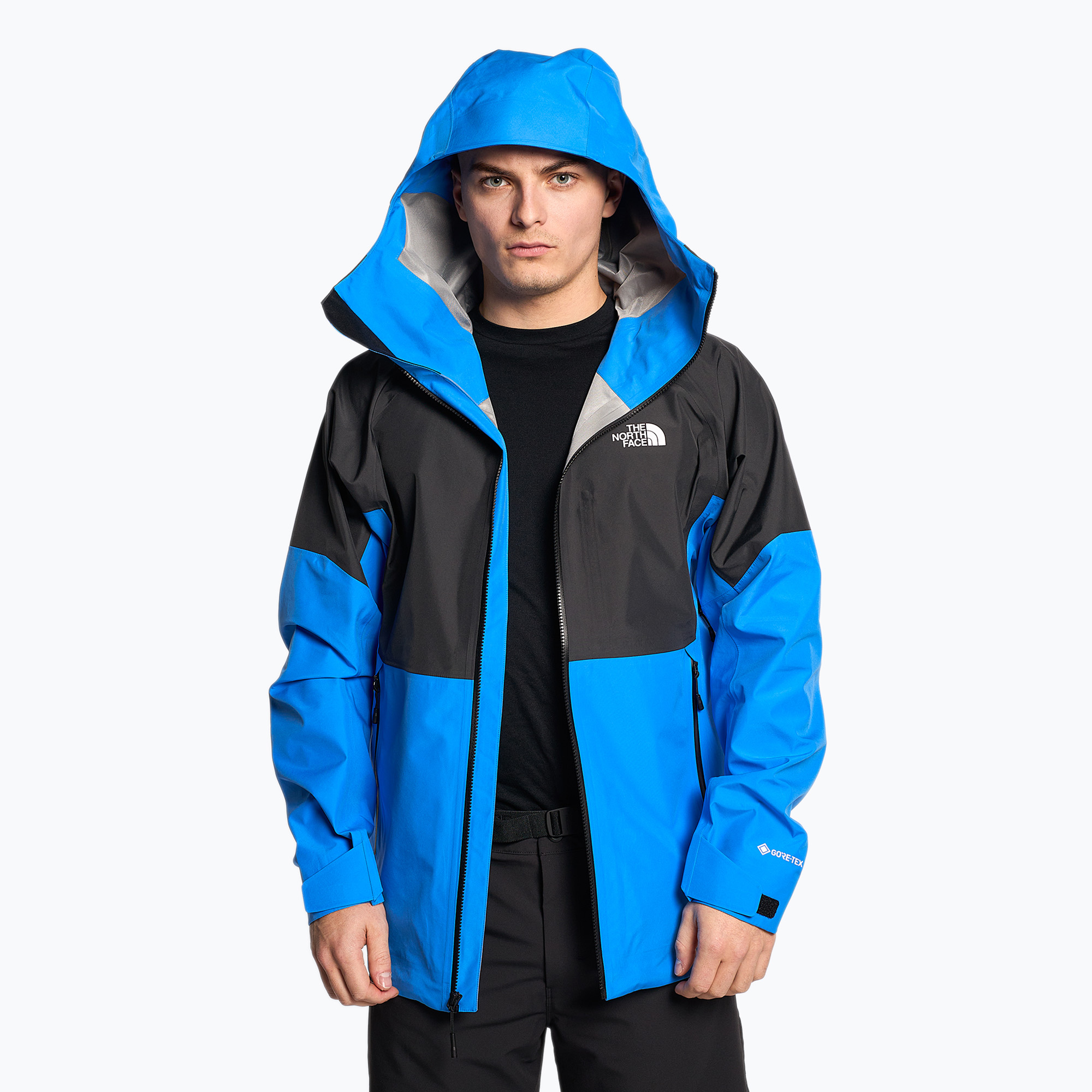 Men's softshell jacket The North Face Jazzi Gtx optic blue/black (M)