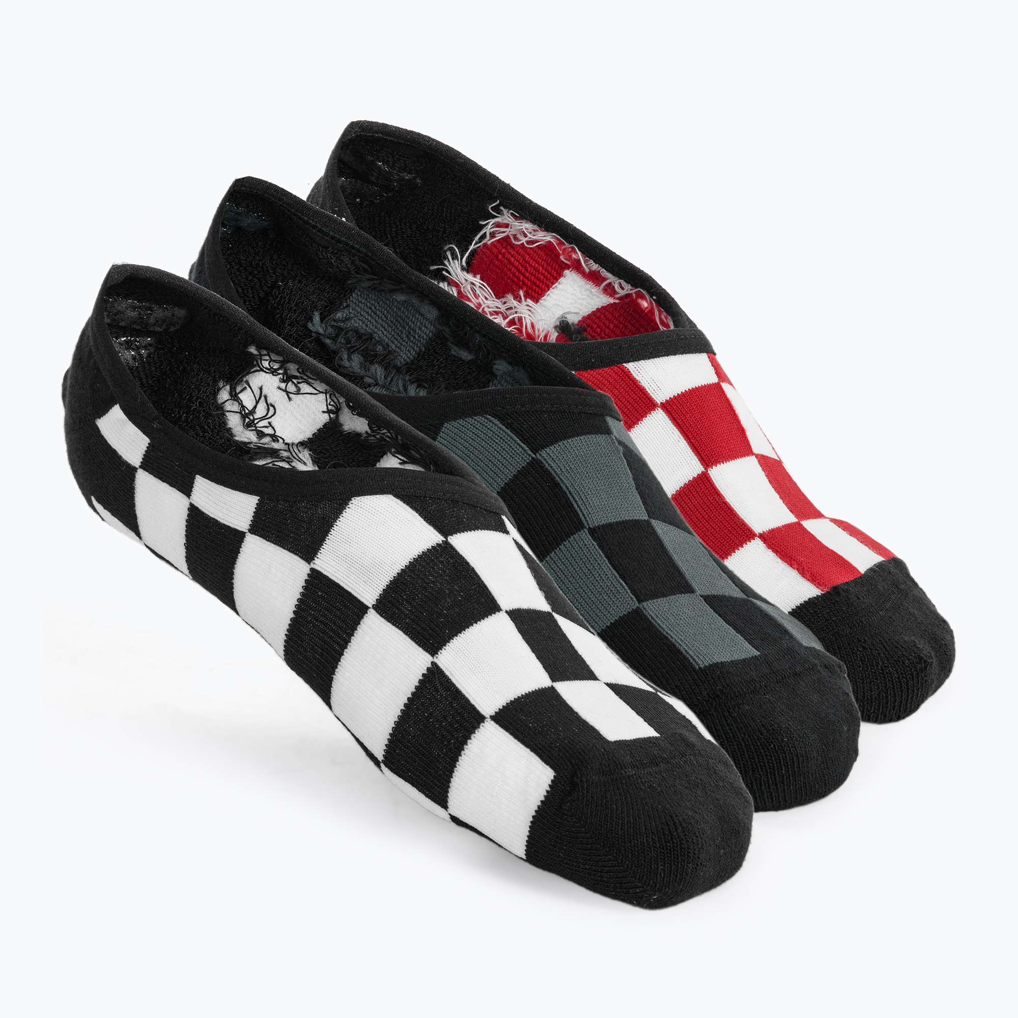 Vans Classic No Show men's socks 3 pairs white/black (38.5 - 42 EU)