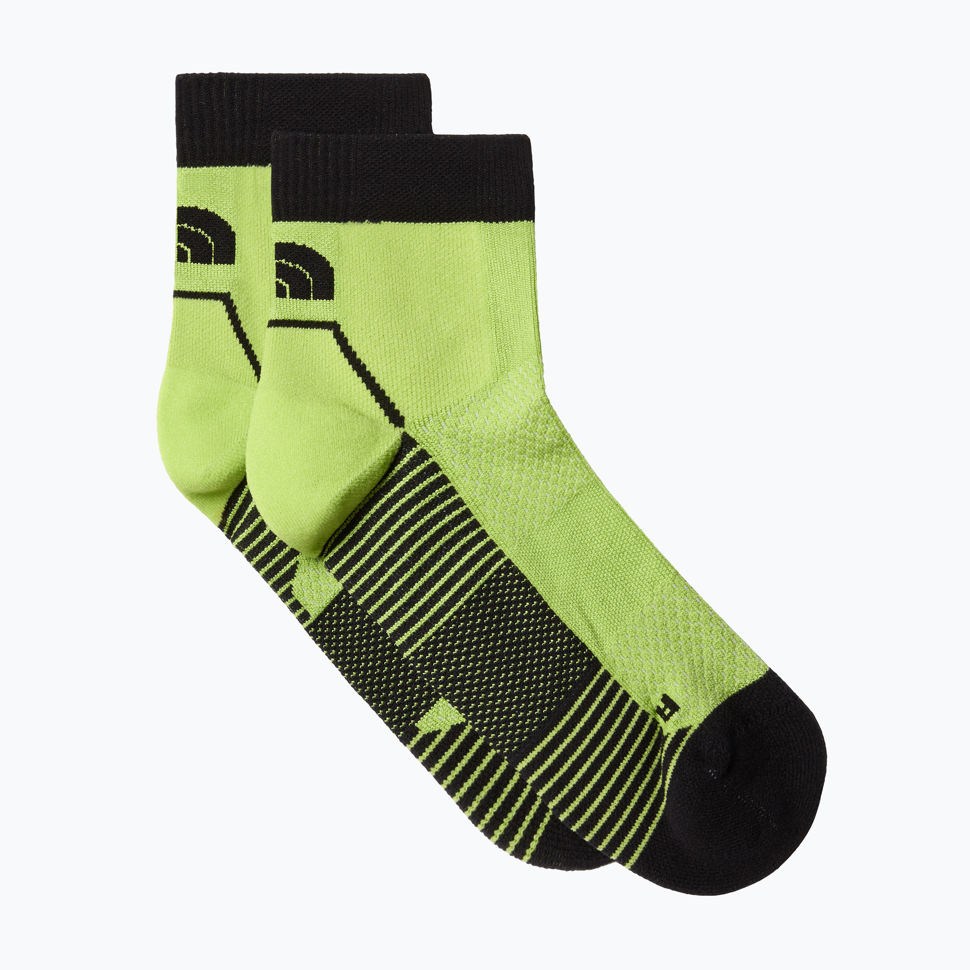 The North Face Trail Run Quarter running socks fizz lime (38-40 EU)
