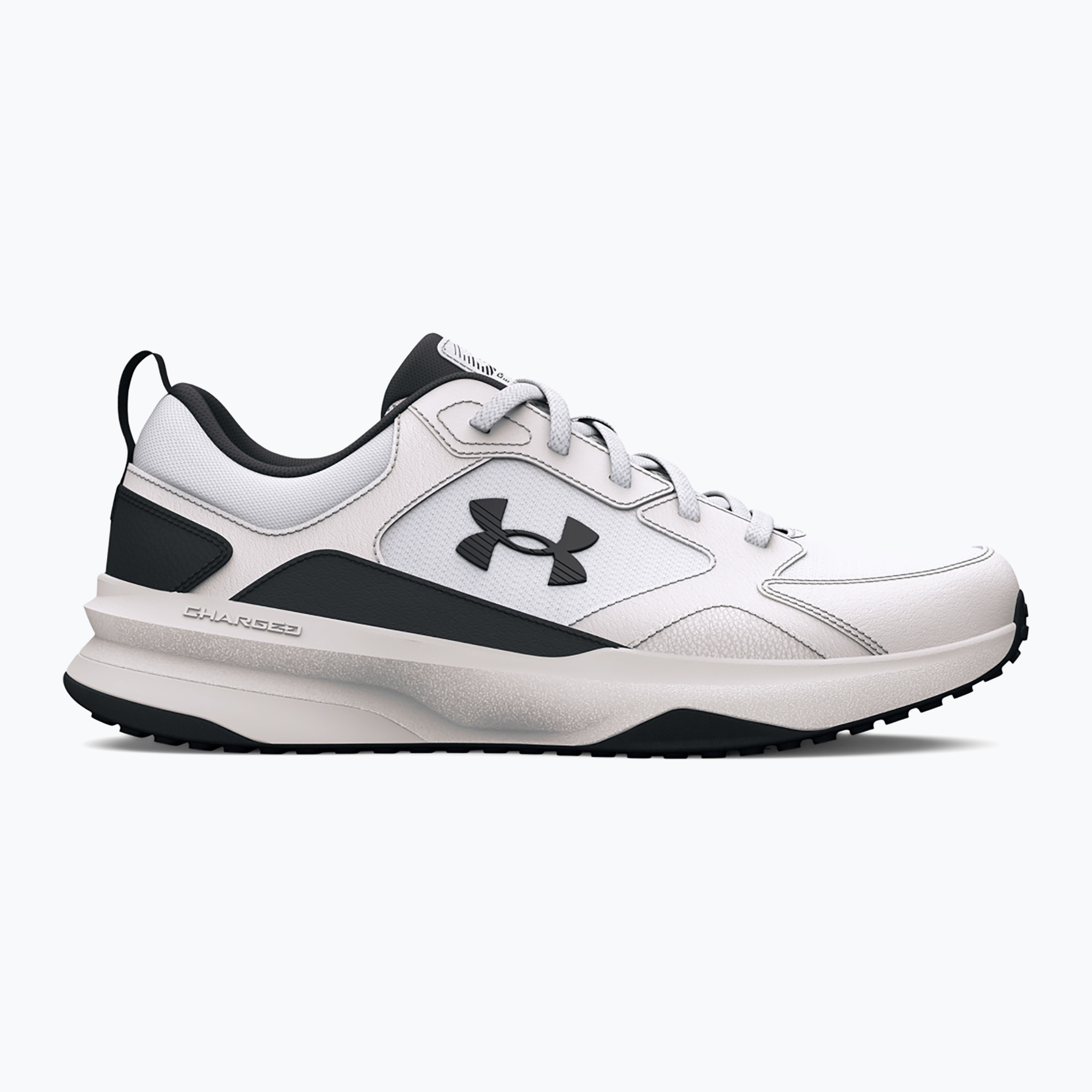 Men's training shoes Under Armour Charged Edge white/white/black (46 EU)