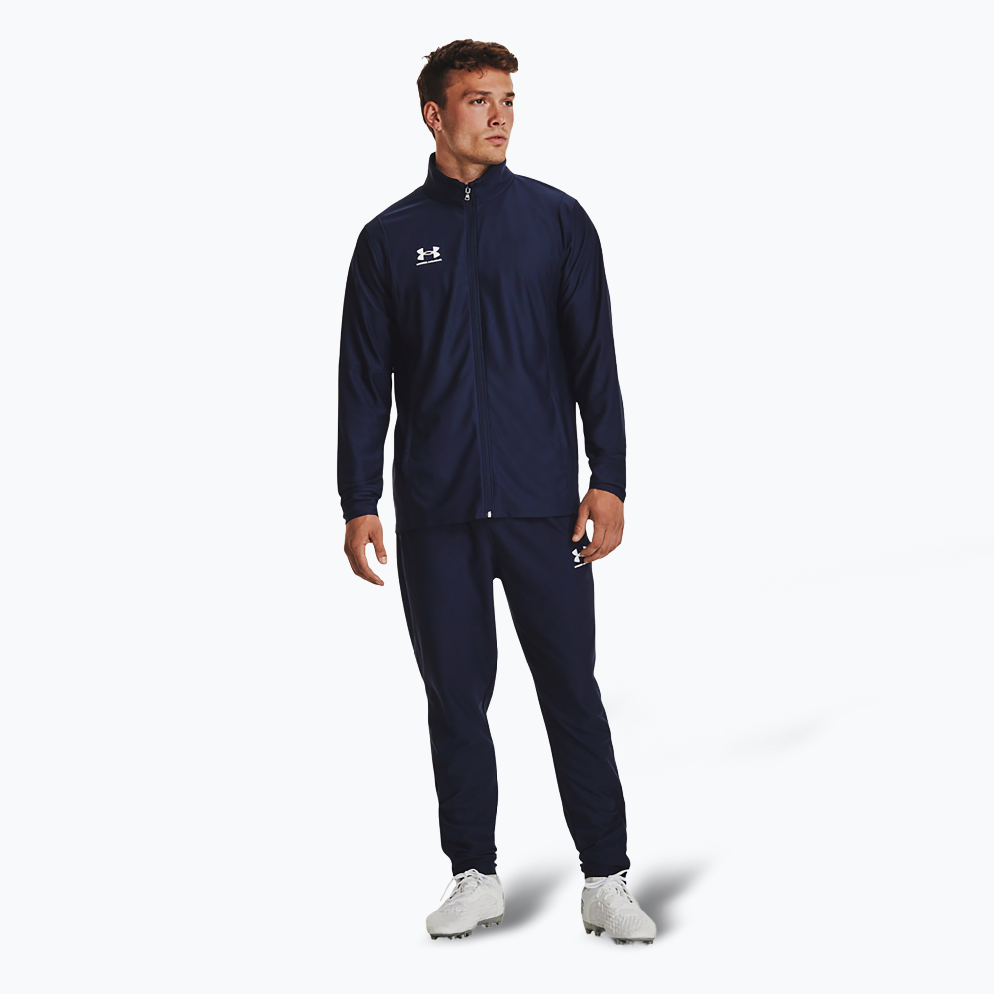 Under Armour men's football kit Challenger Tracksuit midnight navy/white (M)