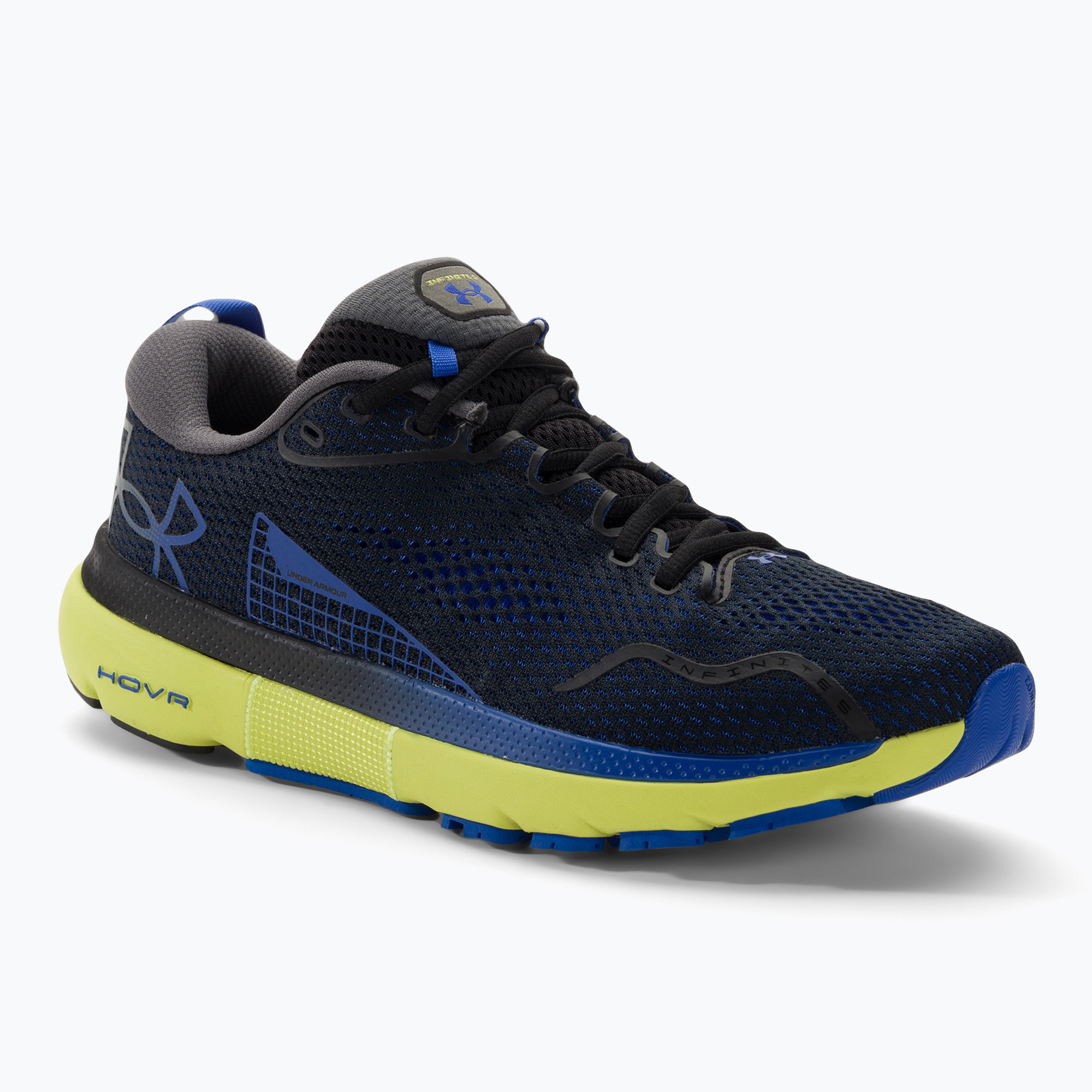 Under Armour Hovr Infinite 5 black/blue men's running shoes