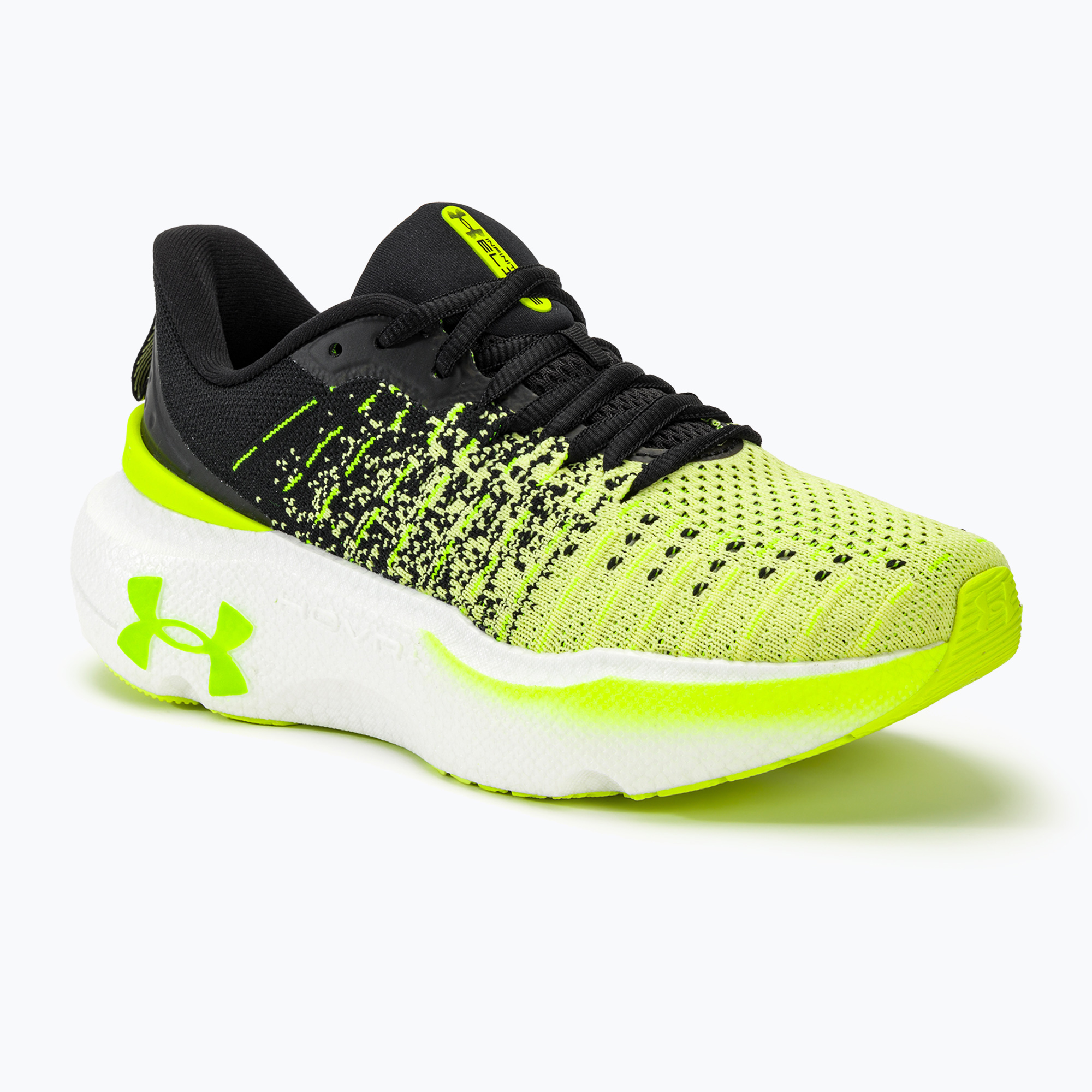 Under Armour Infinite Elite women's running shoes black/sonic yellow/high vis yellow (37.5 EU)