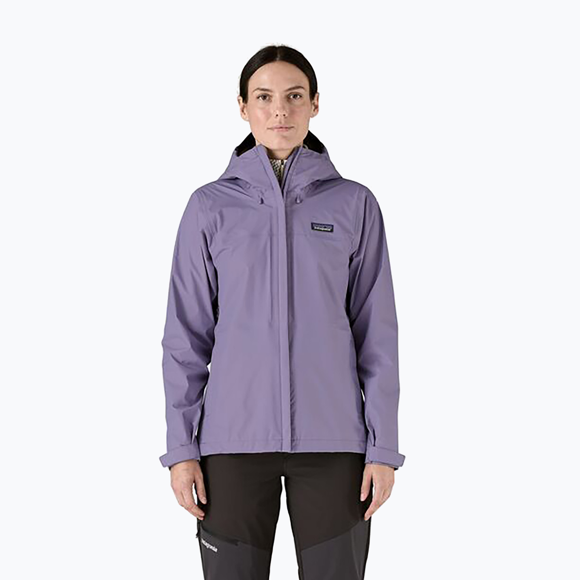 Women's Patagonia Torrentshell 3L Rain jacket concrete purple (S)