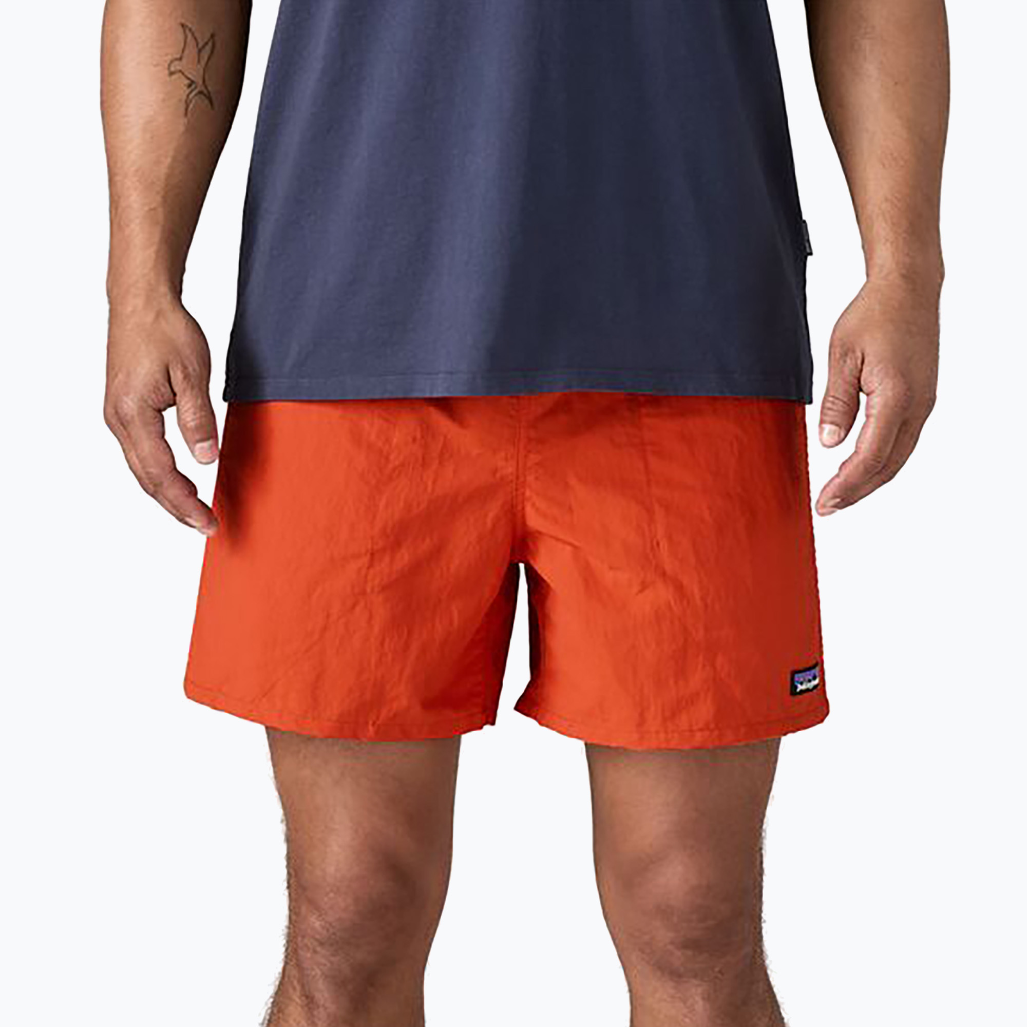 Patagonia men's shorts Baggies 5" pollinator orange (S)