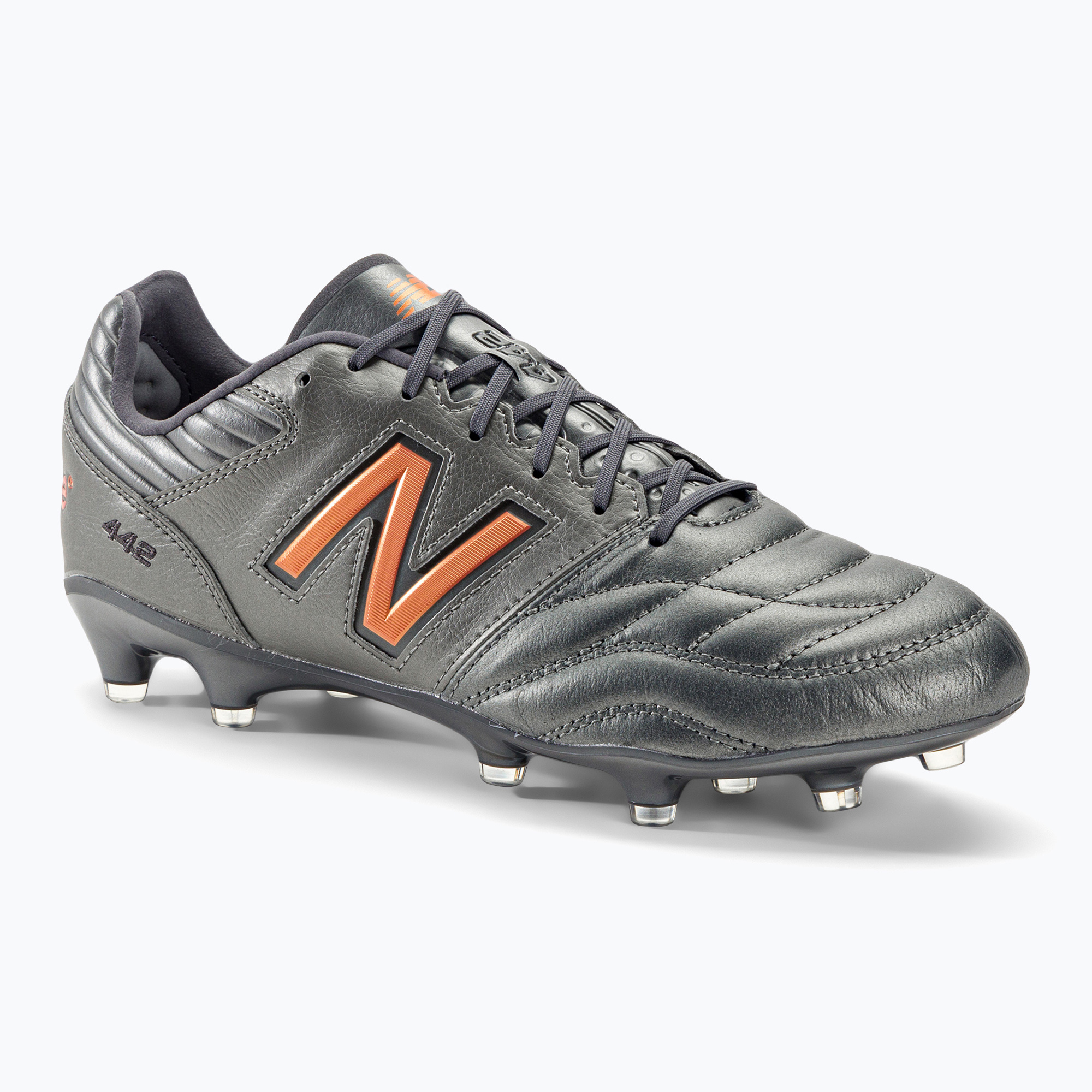 Men's football boots New Balance 442 V2 Pro FG silver (40 EU)