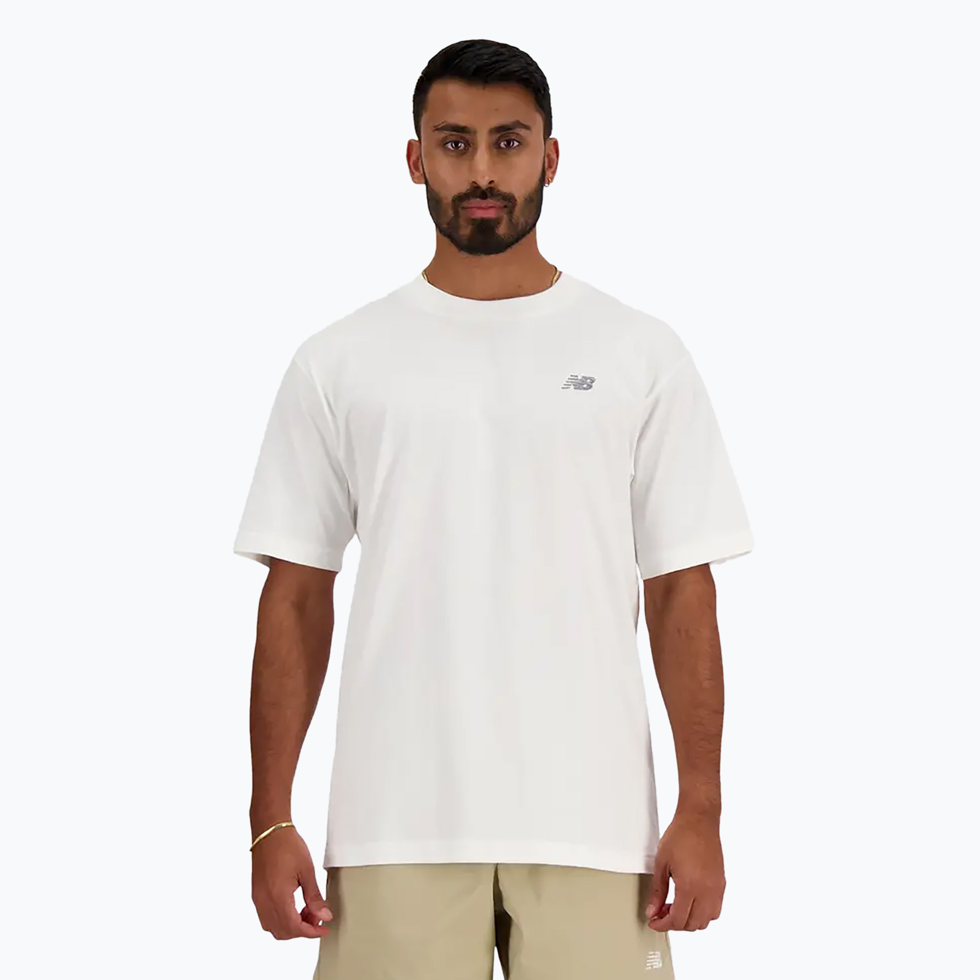Men's New Balance Small Logo T-shirt white (S)