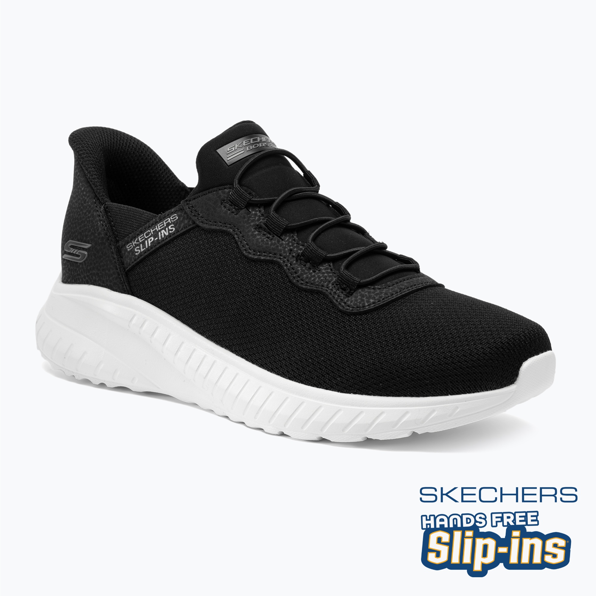 Men's shoes SKECHERS Bobs Squad Chaos Daily Hype black (43 EU)