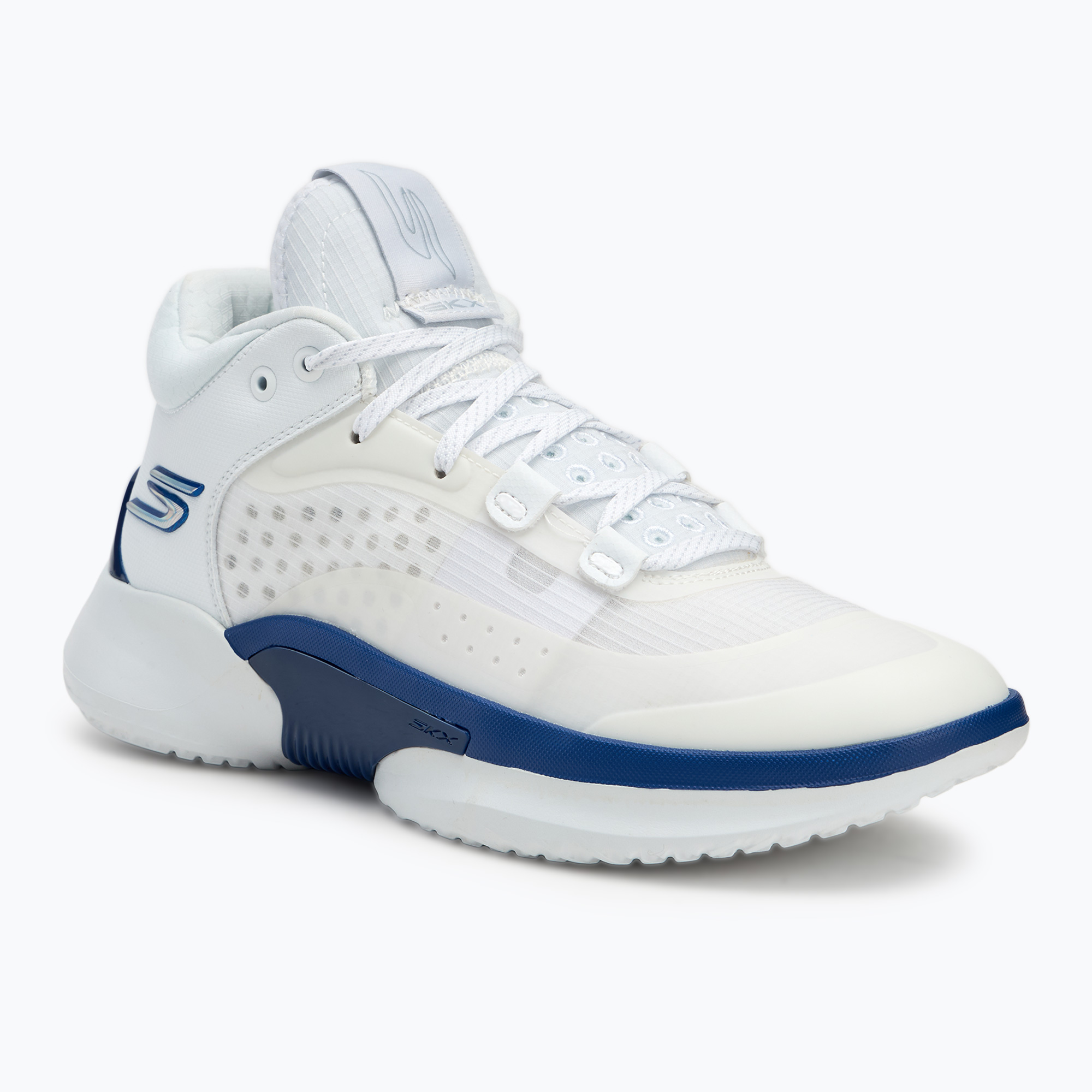SKECHERS SKX Resagrip men's basketball shoes white/blue (42.5 EU)