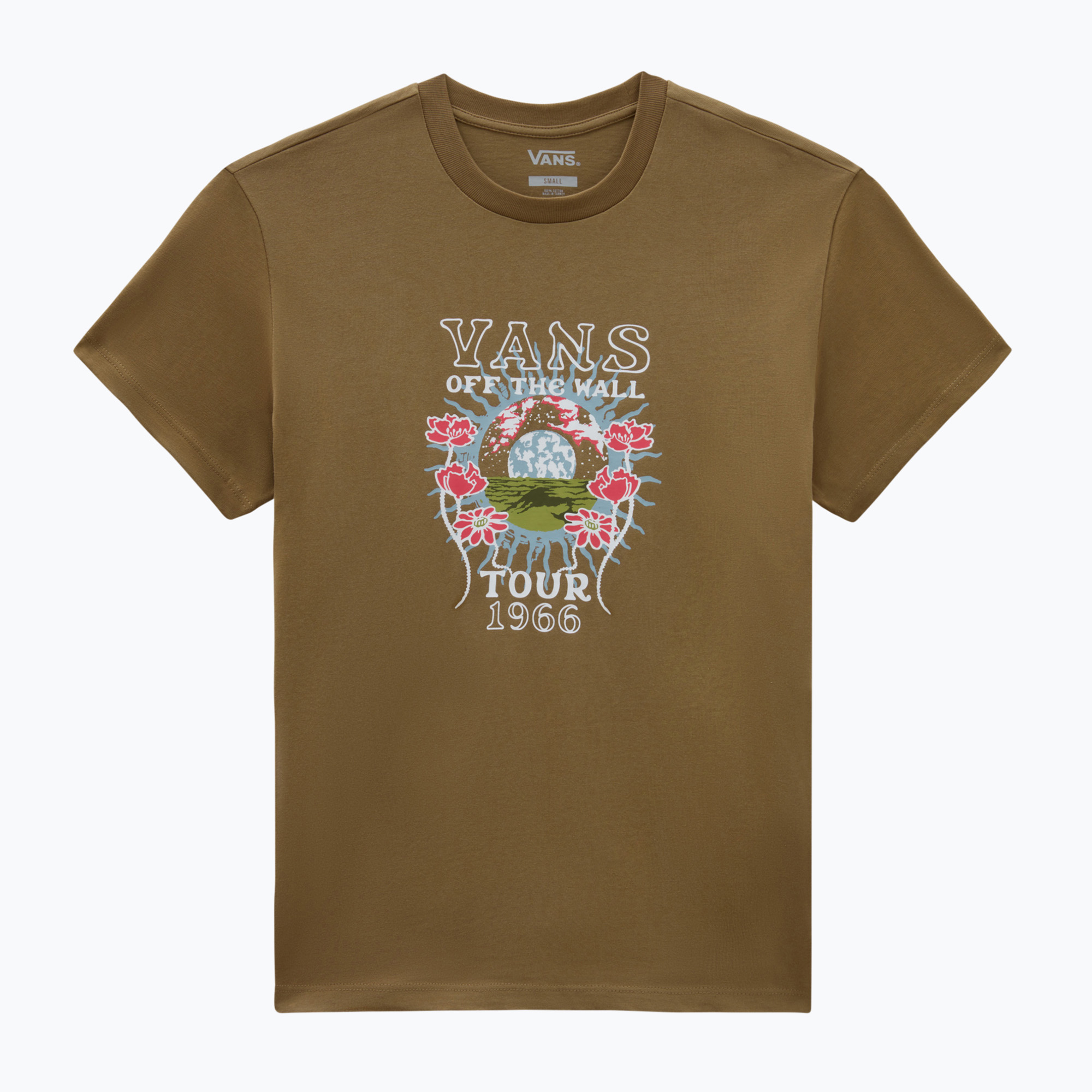 Women's Vans Yesterdays Bff otter T-shirt (M)