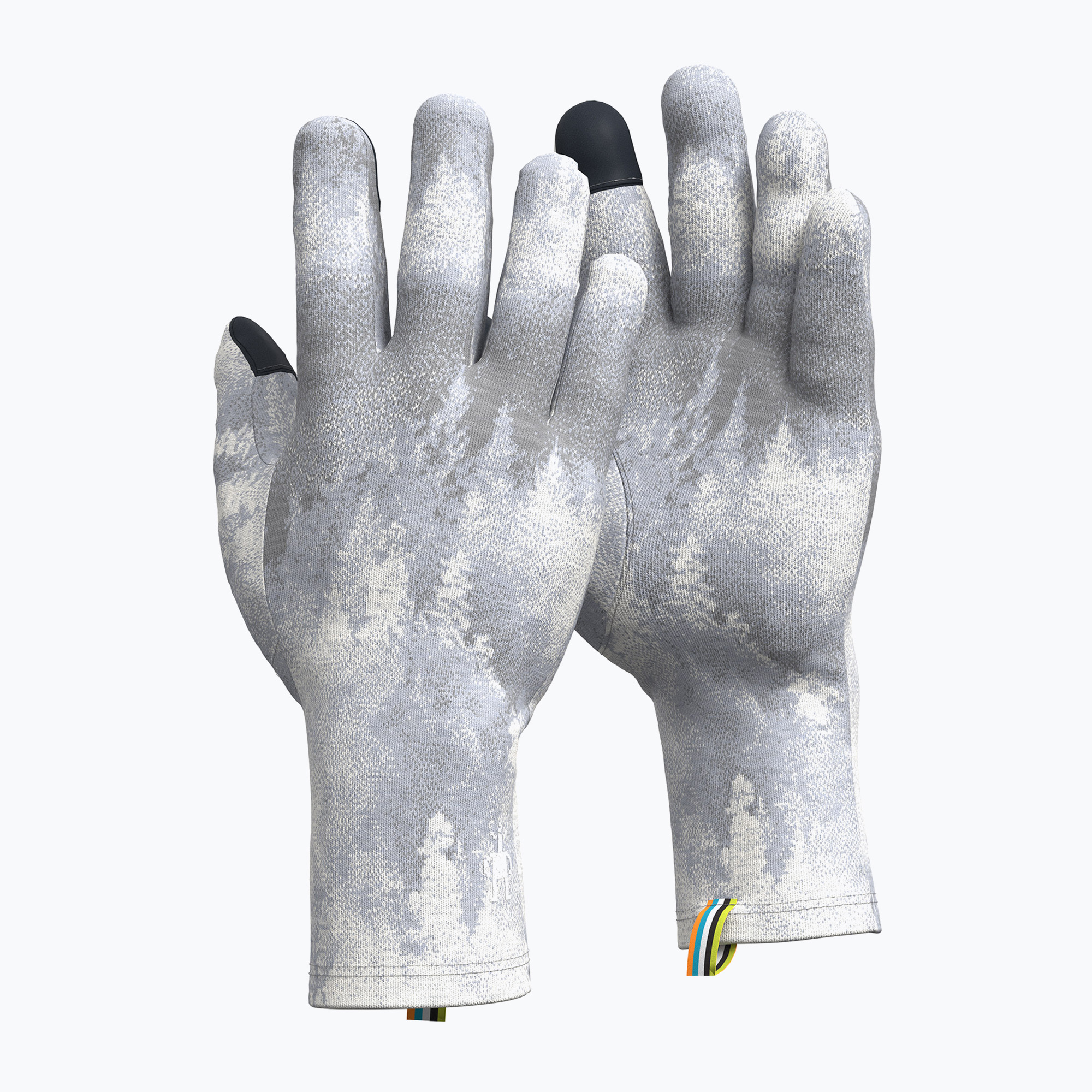 Smartwool Thermal Merino light gray foggy pines trekking gloves (XS)