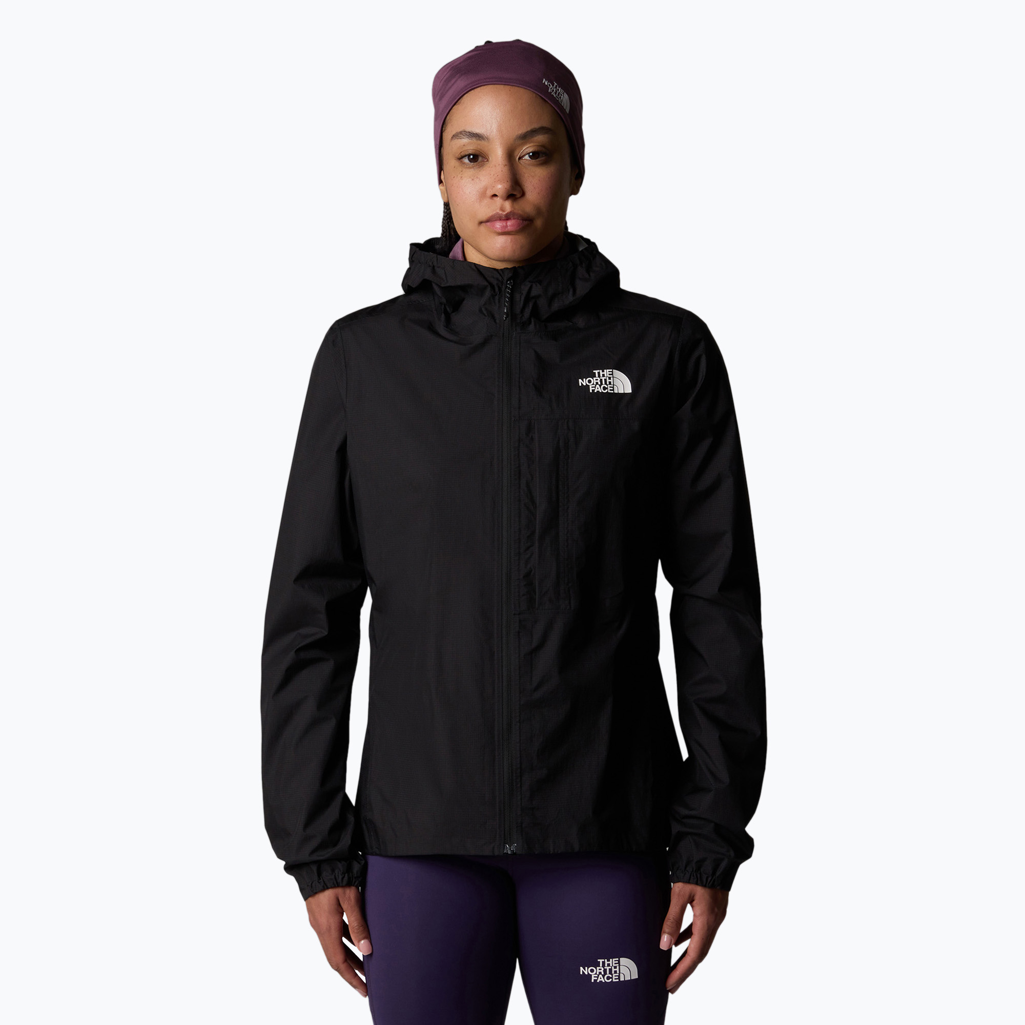 Women's running jacket The North Face Higher Run Rain tnf black (XS)