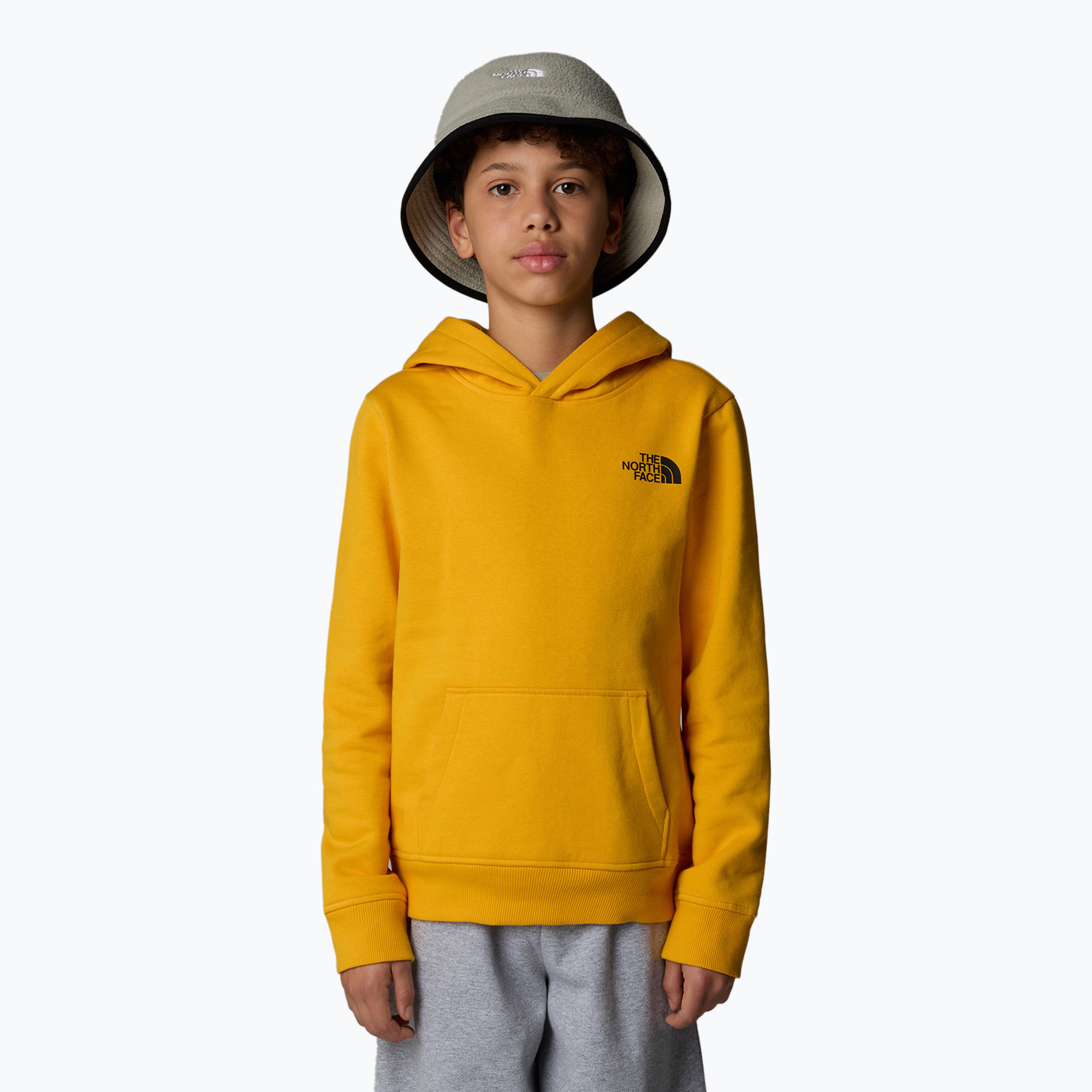 Children's sweatshirt The North Face Teen Redbox Regular P/O summit gold (S)