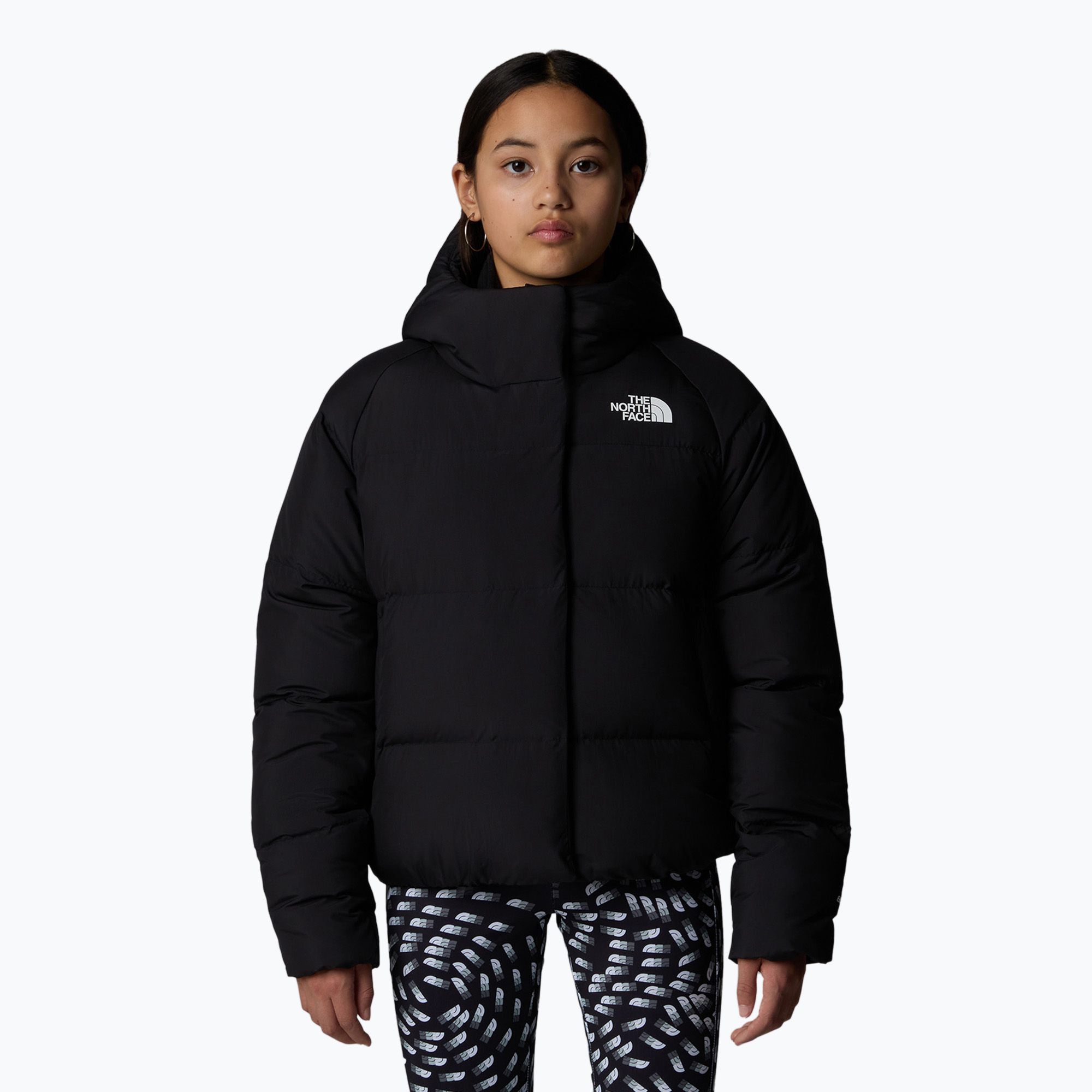 Children's down jacket The North Face North Down Hooded black (S)