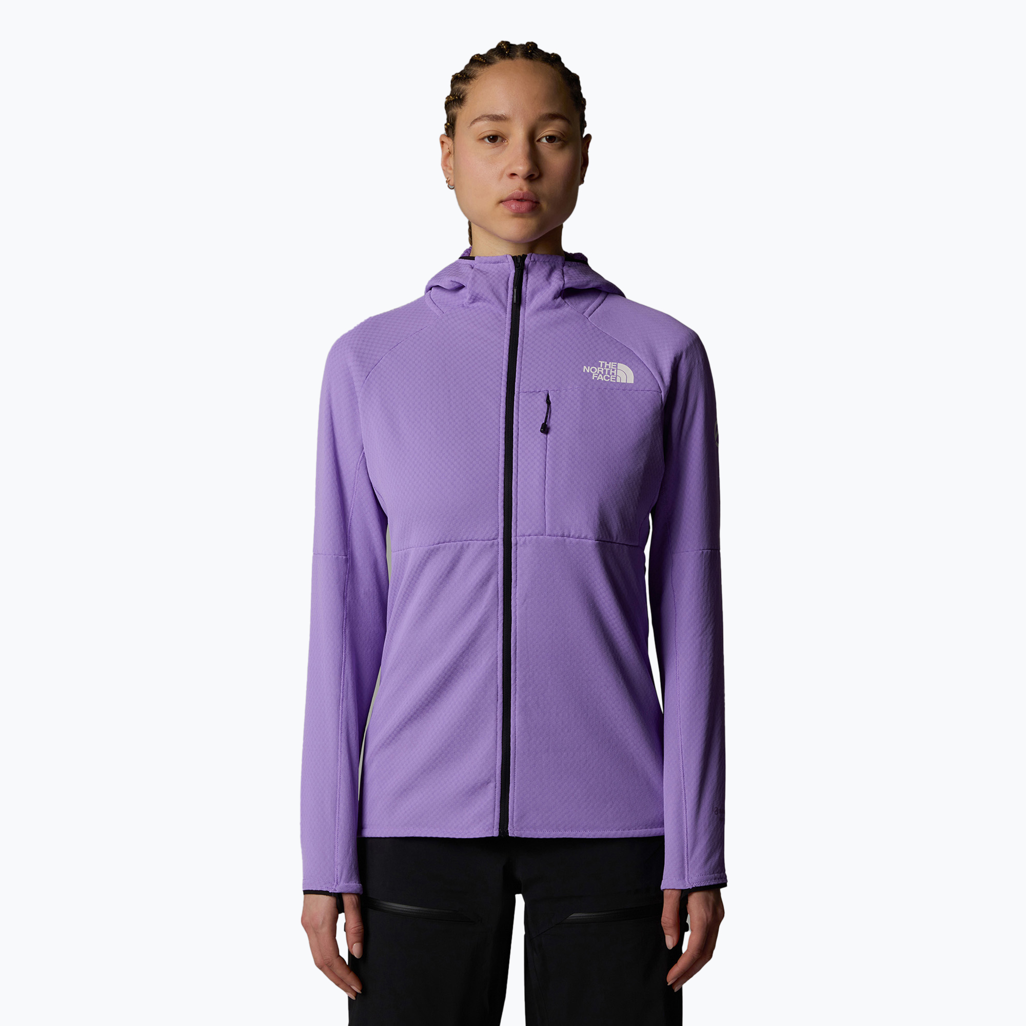 Women's The North Face Summit Futurefleece FZ sweatshirt purple granite (L)