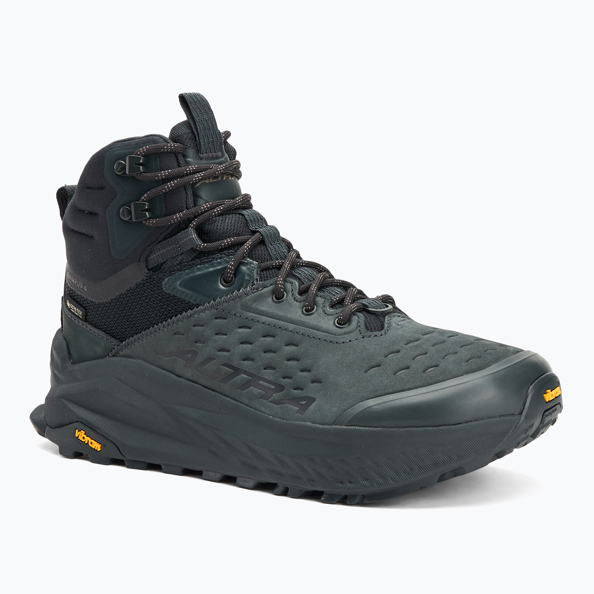 Men's trekking boots Altra Olympus 6 Hike Mid GTX black (46 EU)