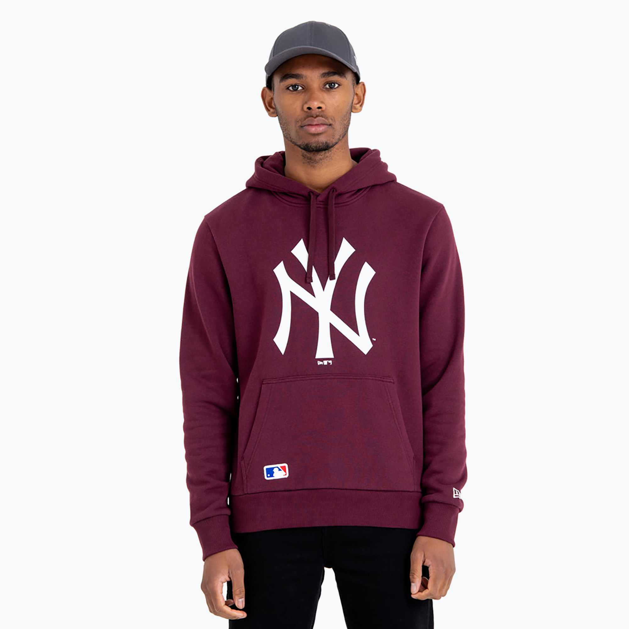 Men's New Era NOS MLB Reguler New York Yankees Hoody dark purple (M)