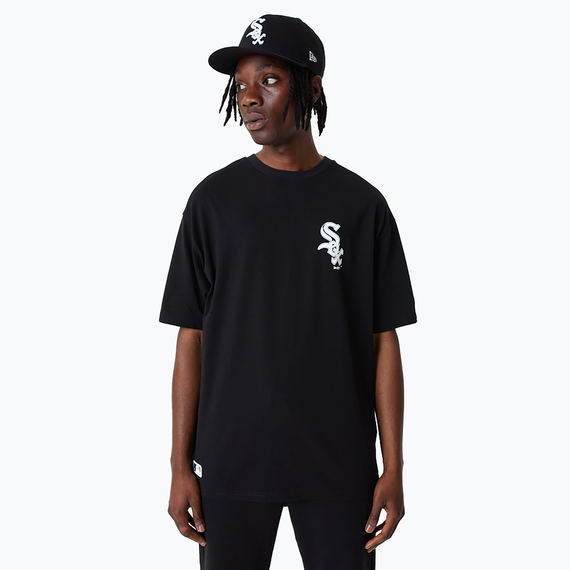 New Era MLB Essentls LC OS ChicagoWhite Sox men's t-shirt black (M)