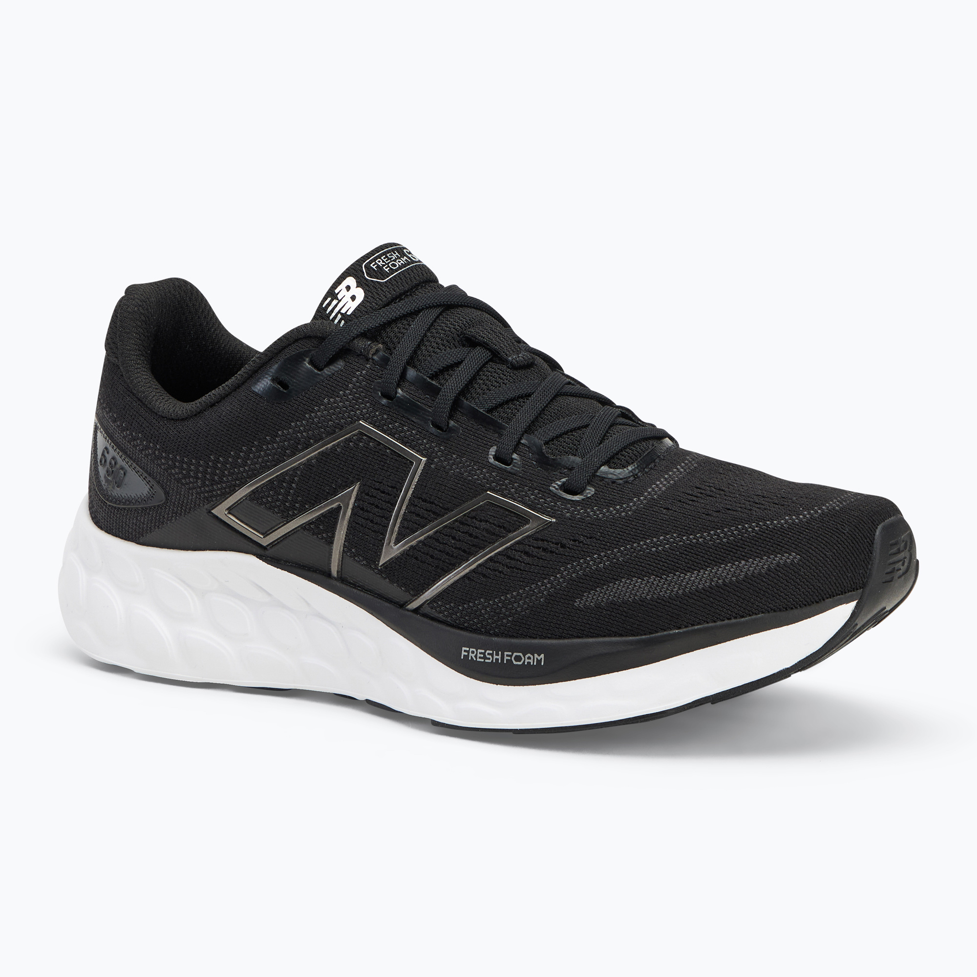 New Balance Fresh Foam 680 v8 black/white men's running shoes (41.5 EU)