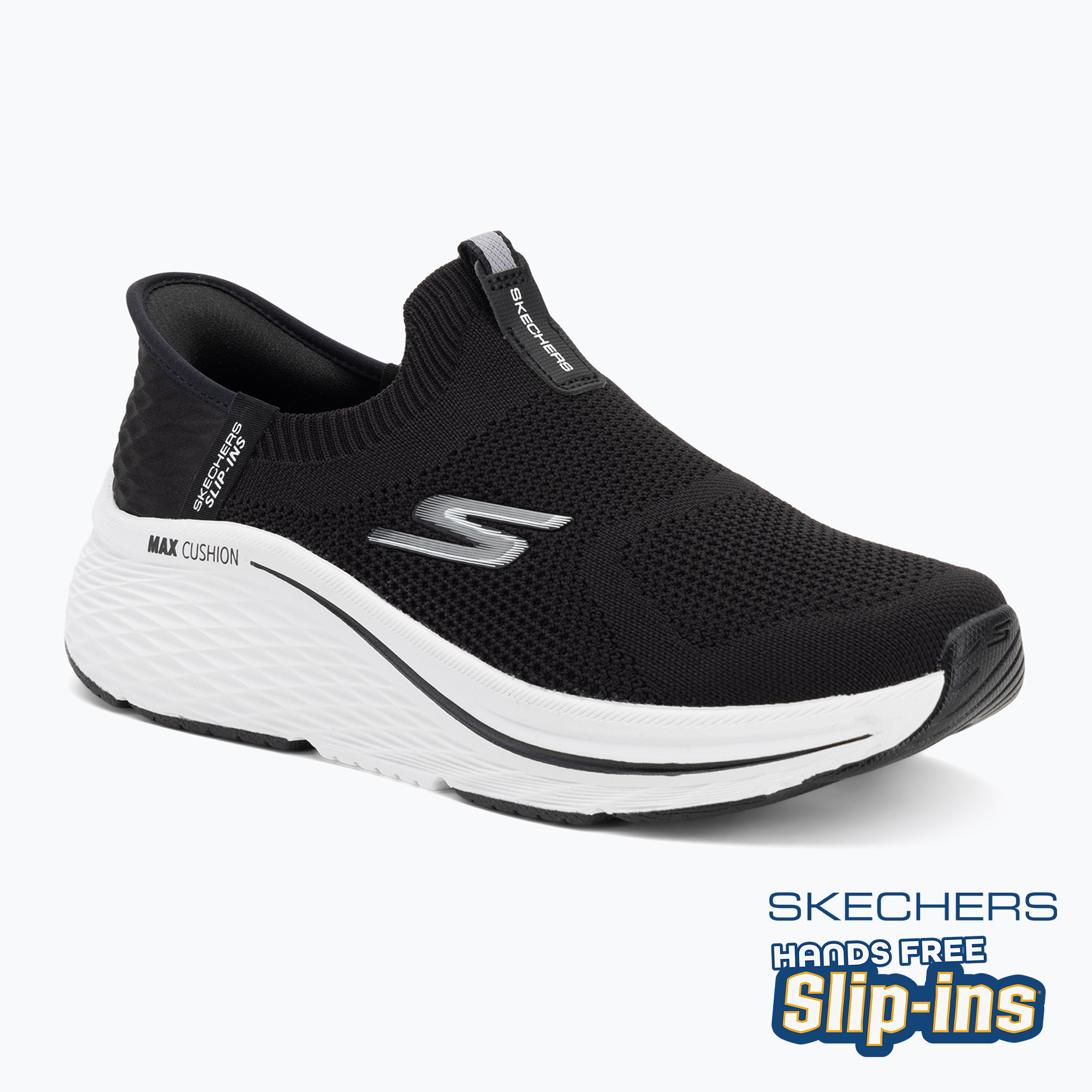 SKECHERS women's shoes Max Cushioning Elite 2.0 Eternal black/white (36 EU)