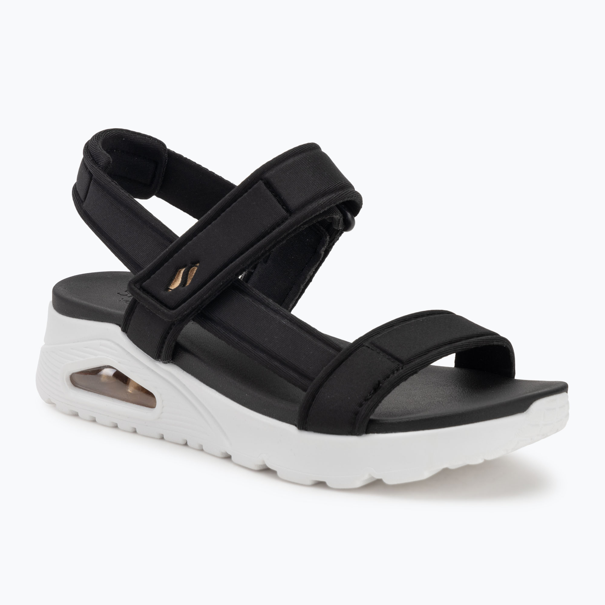 SKECHERS women's sandals Uno Summer Stand 2 black/white (38 EU)