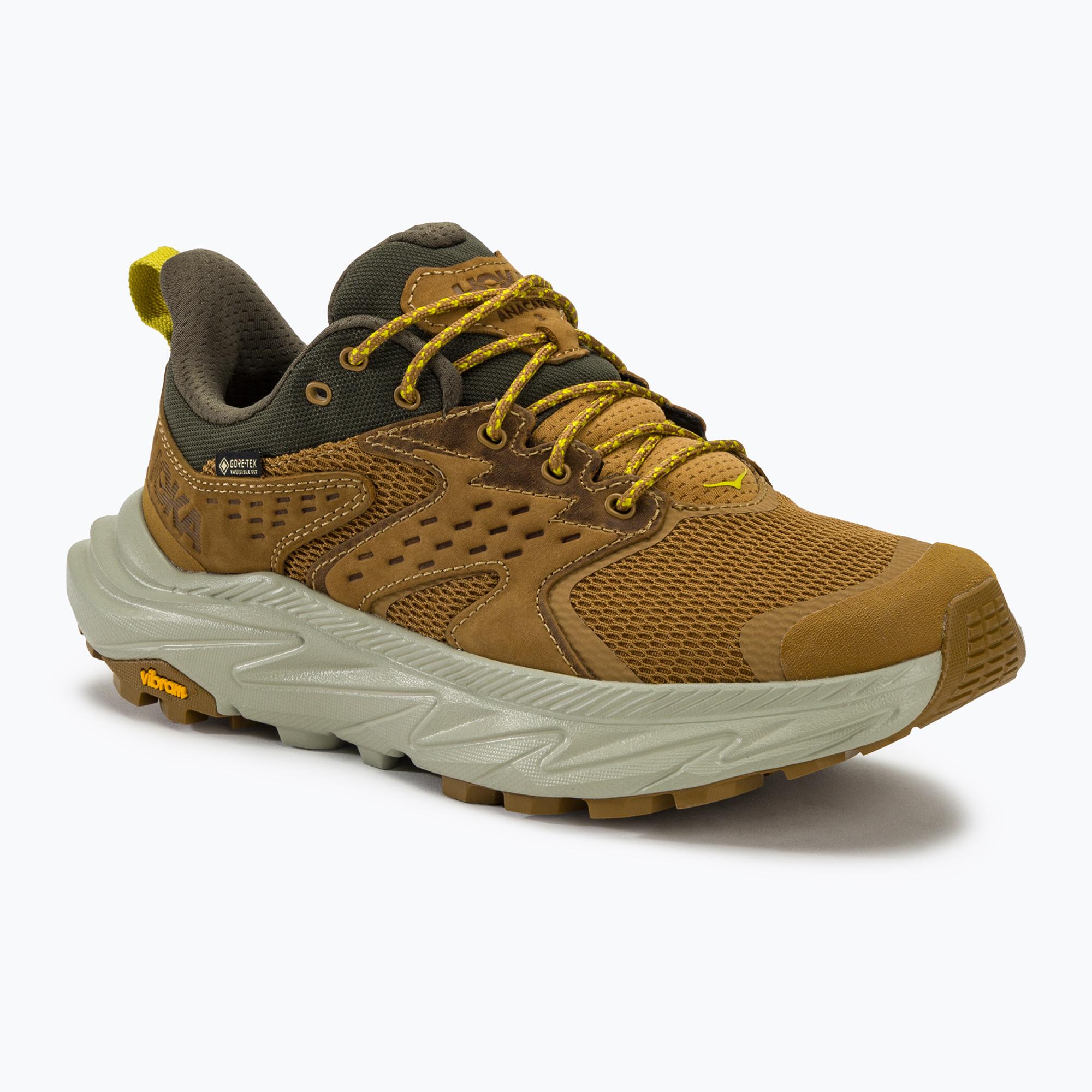 Men's trekking boots HOKA Anacapa 2 Low GTX honey/barley (44 2/3 EU)