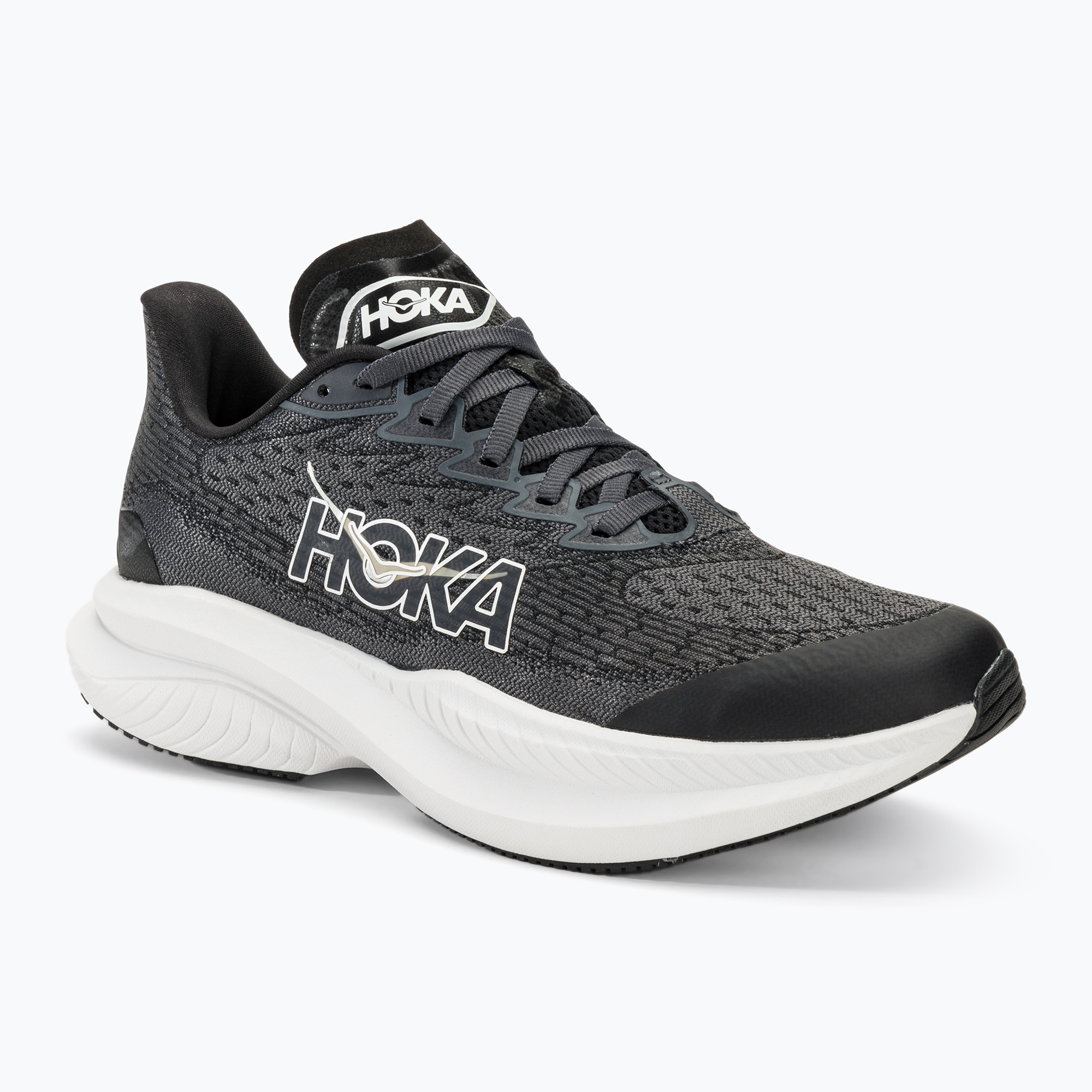 HOKA Mach 6 black/white children's running shoes (38 2/3 EU)
