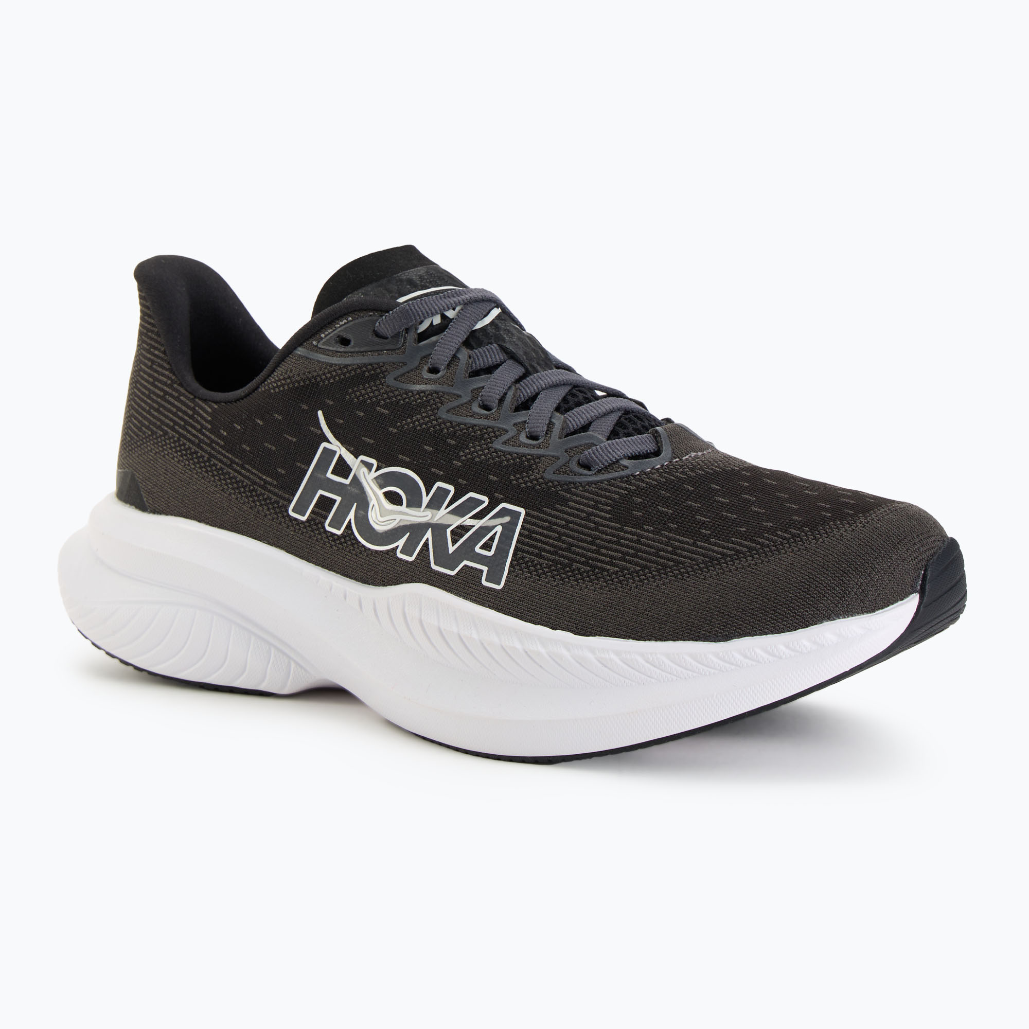 Men's running shoes HOKA Mach 6 black/white (40 EU)