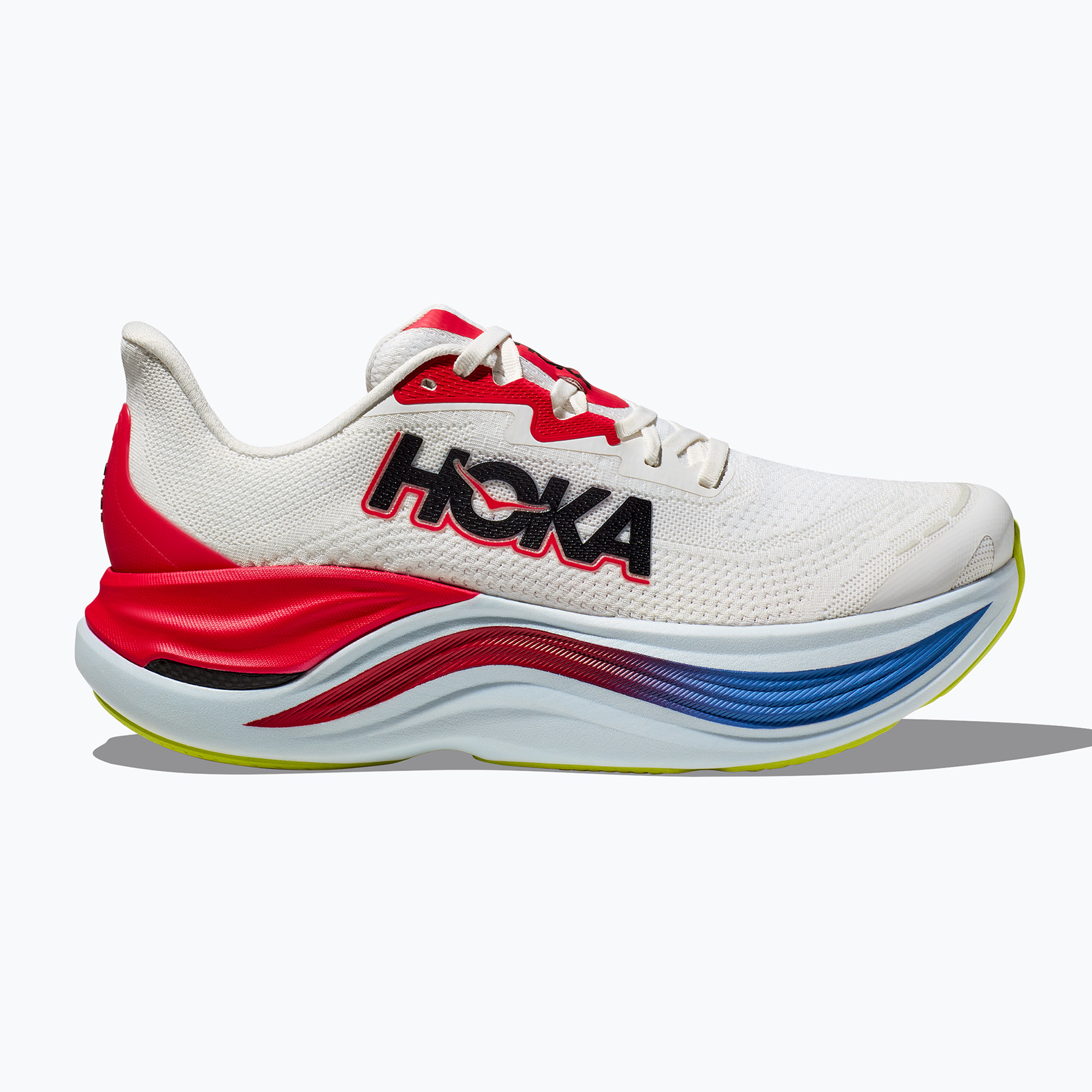 HOKA Skyward X men's running shoes blanc de blanc/virtual blue (47 1/3 EU)