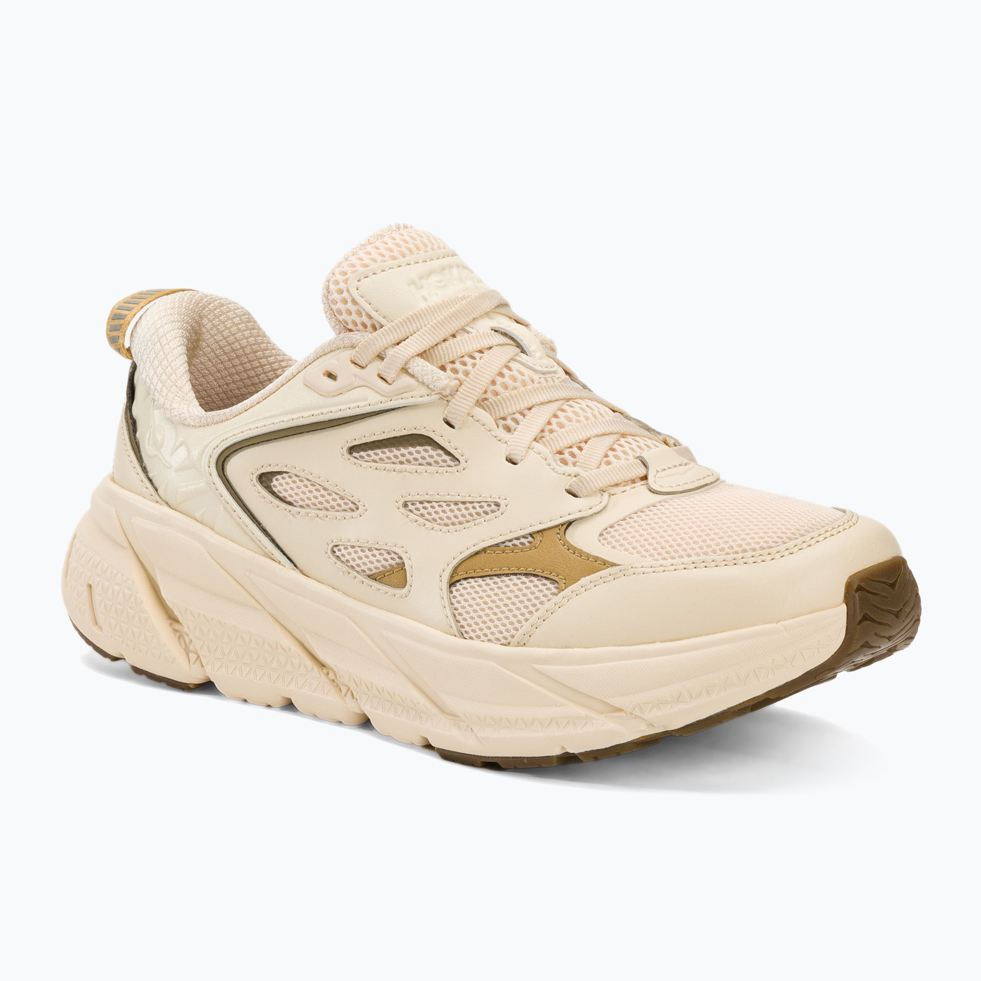 HOKA Clifton L Athletics vanilla/wheat running shoes (36 EU)