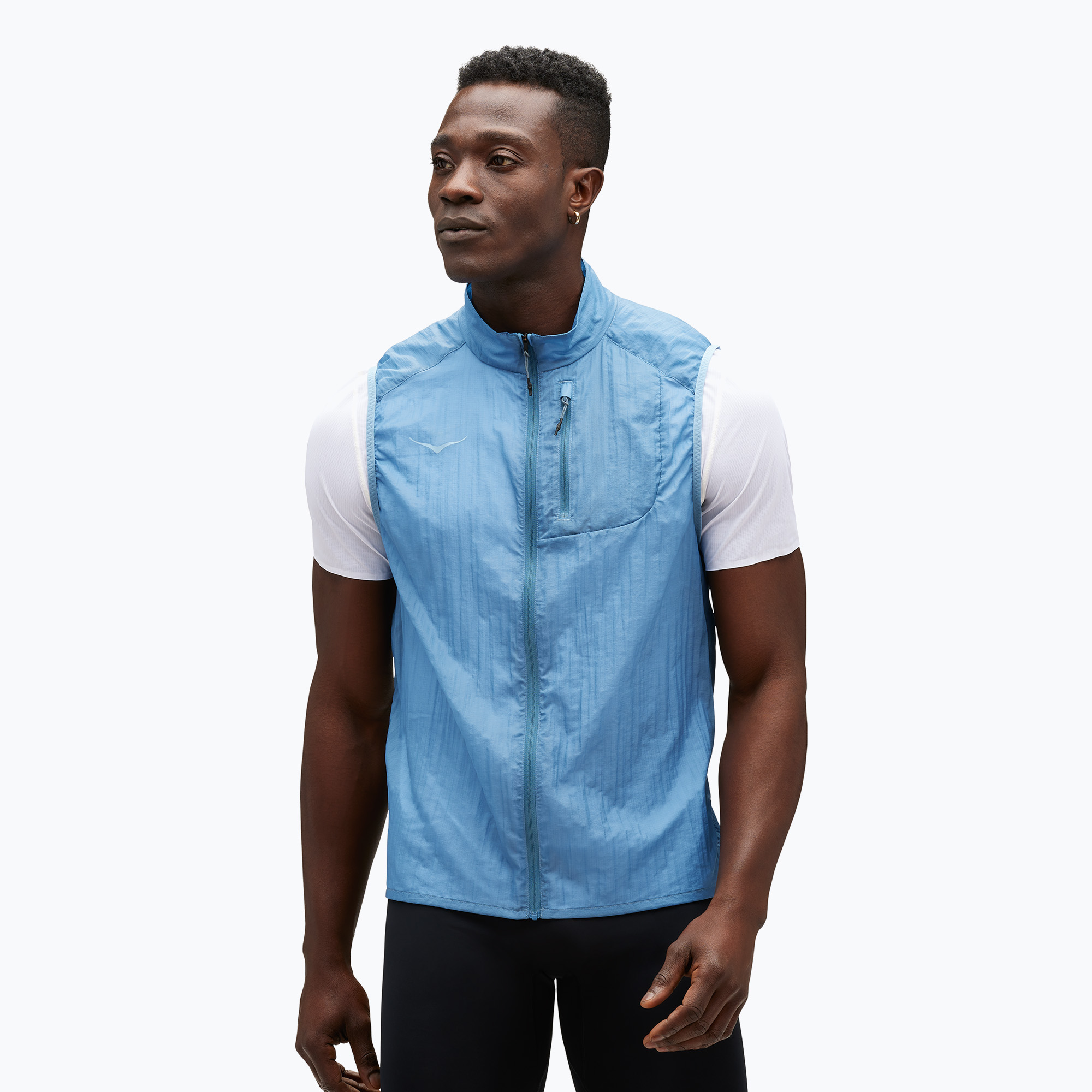 Men's Skyflow Vest running waistcoat shadow (XL)