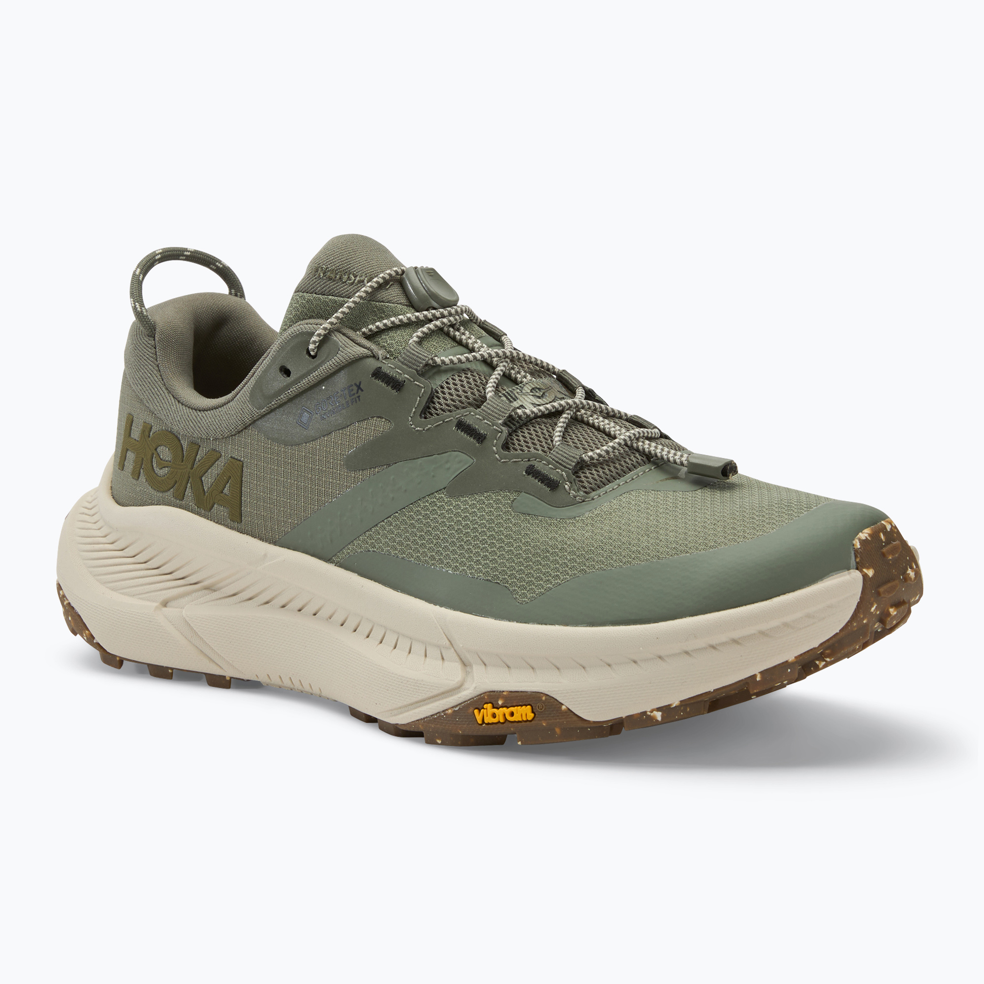 Men's HOKA Transport GTX slate/oat milk boot (44 EU)