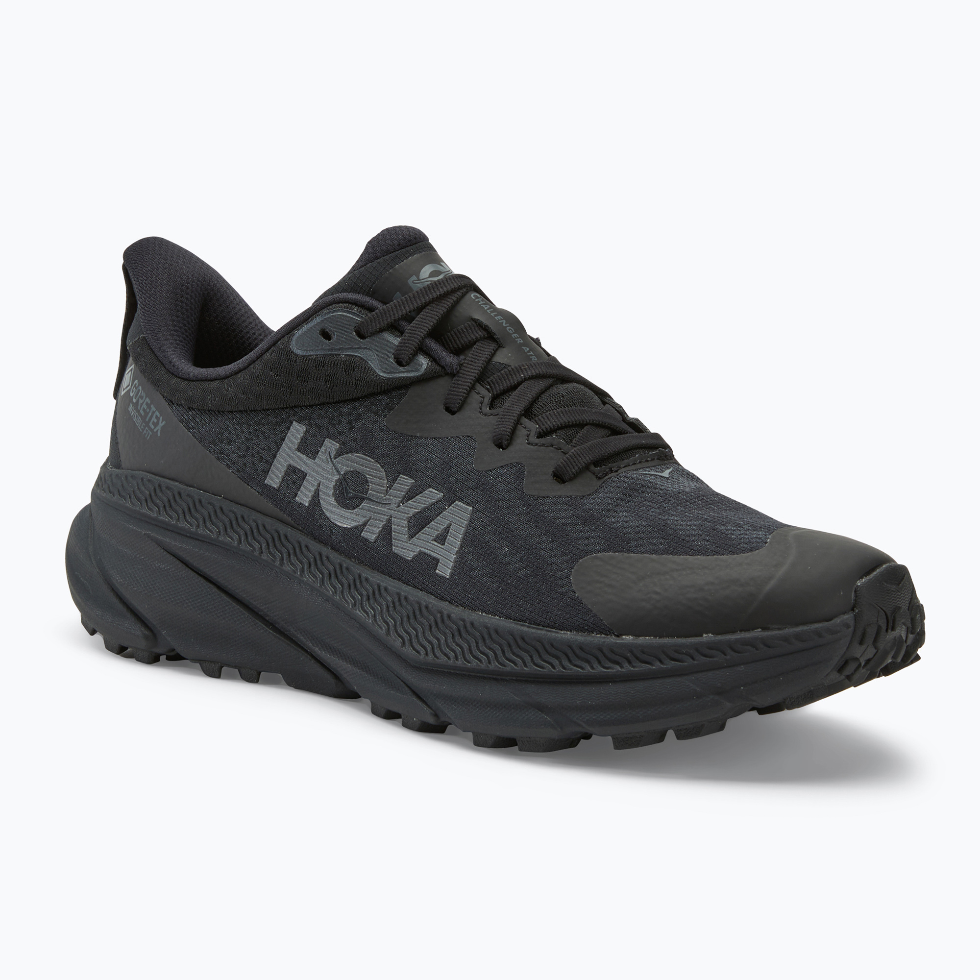Men's running shoes HOKA Challenger 7 GTX black/black (46 EU)