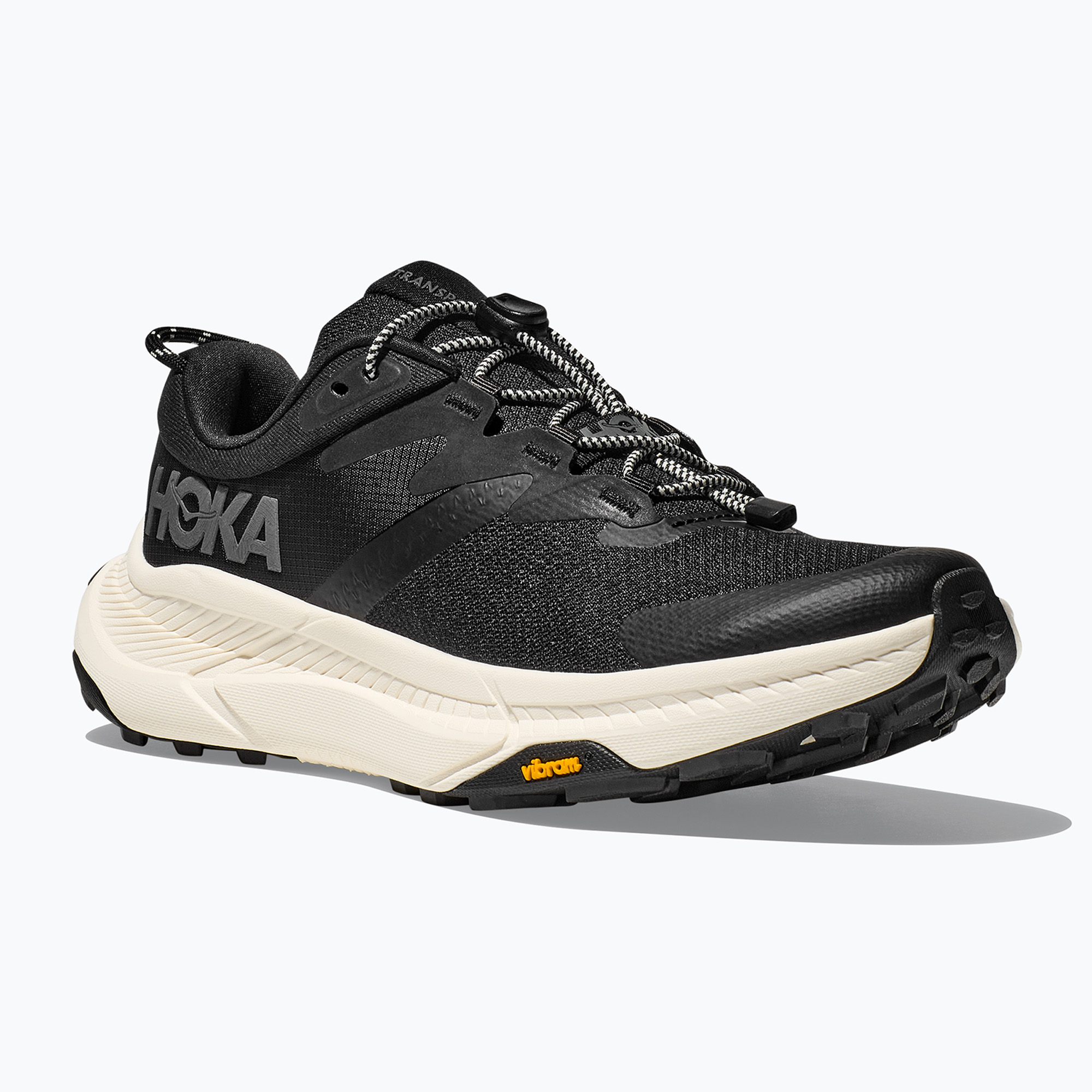 Men's running shoes HOKA Transport black/alabaster (43 1/3 EU)