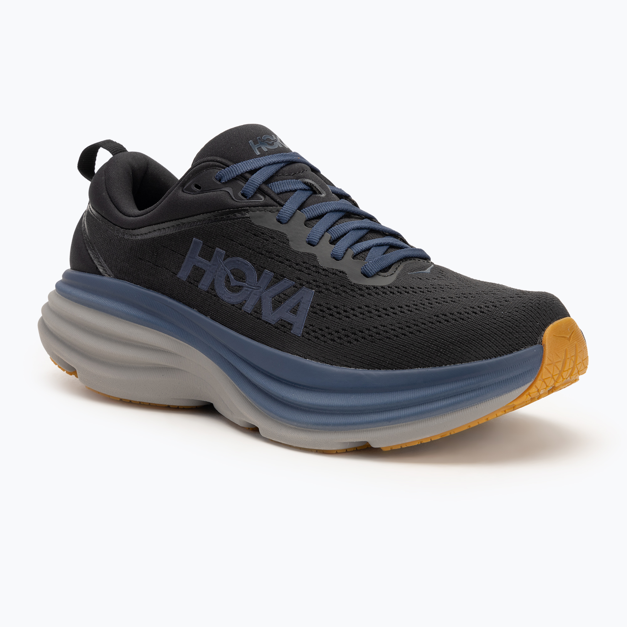 Men's running shoes HOKA Bondi 8 black/ironore (42 2/3 EU)
