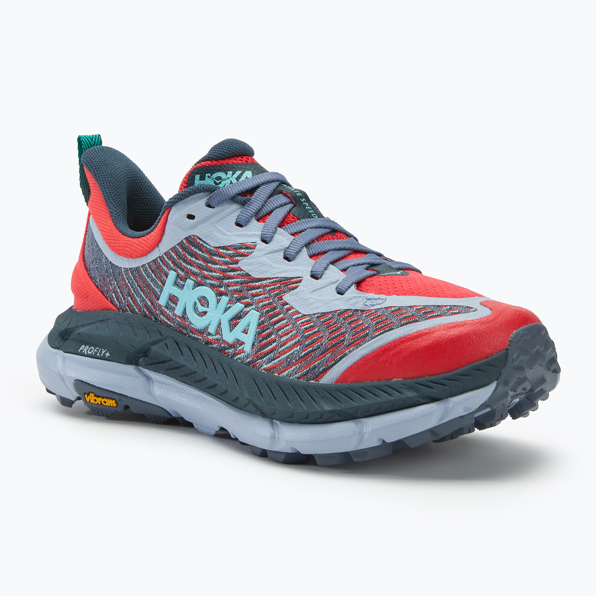 Women's running shoes HOKA Mafate Speed 4 cerise/stormy skies (38 EU)