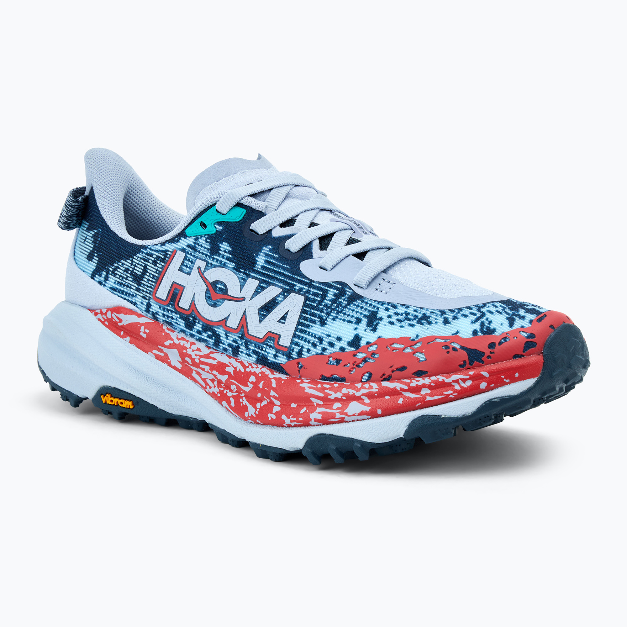 Women's running shoes HOKA Speedgoat 6 gull/stormy skies (38 EU)