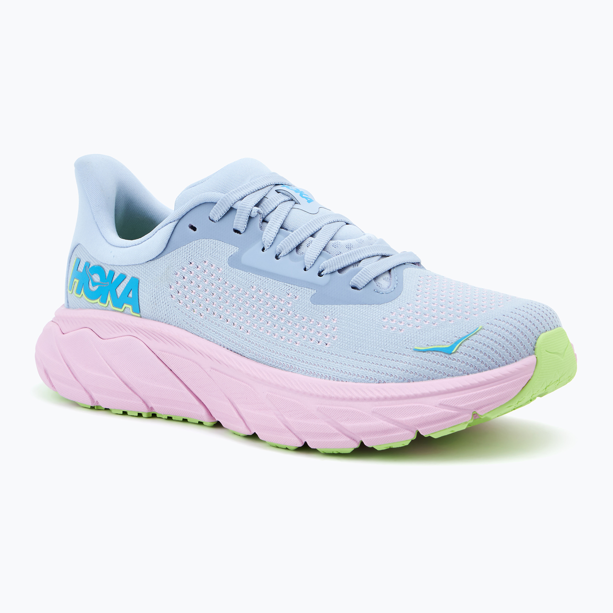 Women's running shoes HOKA Arahi 7 gull/pink twilight (37 1/3 EU)