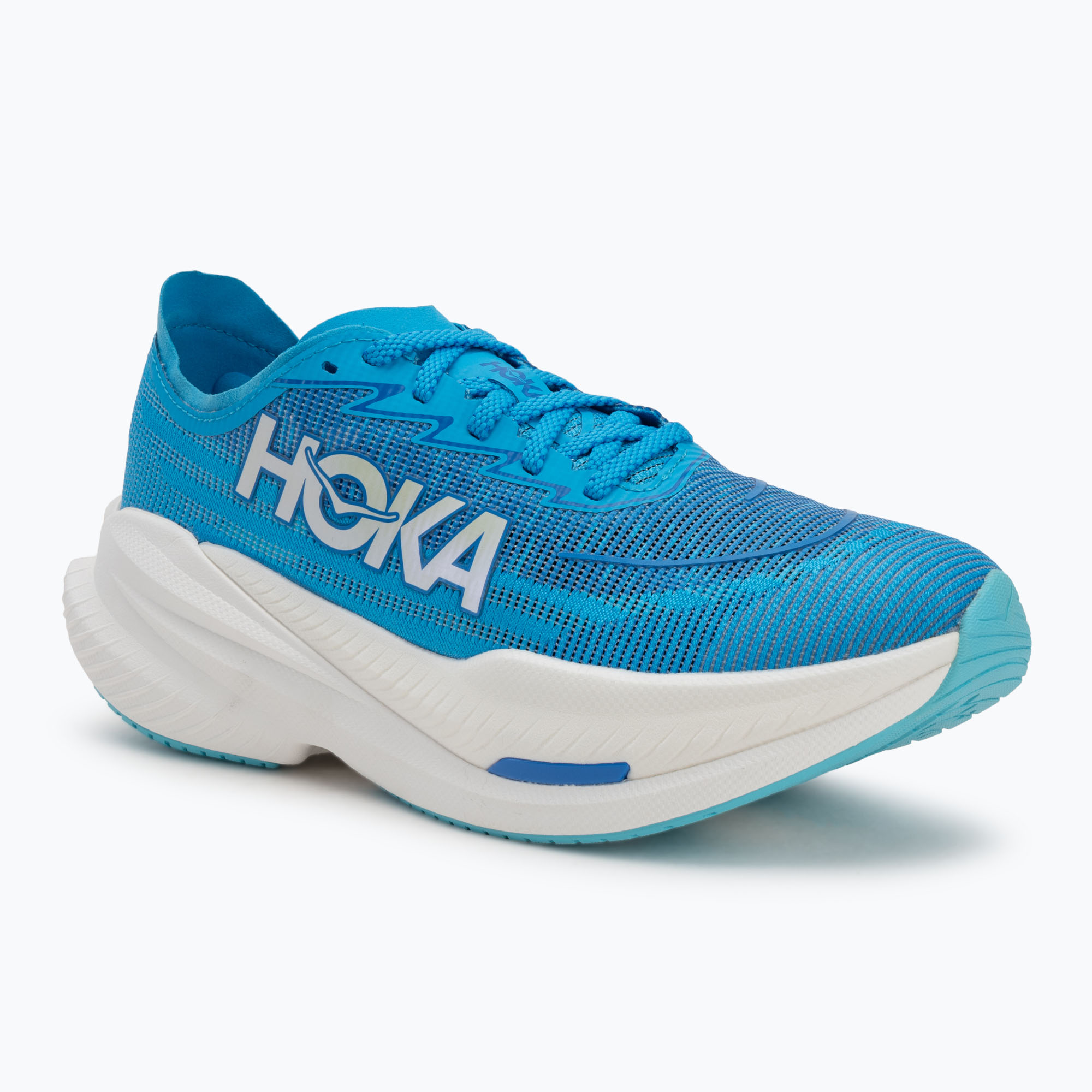 Men's running shoes HOKA Mach X 2 skyward blue/electric cobalt (44 EU)