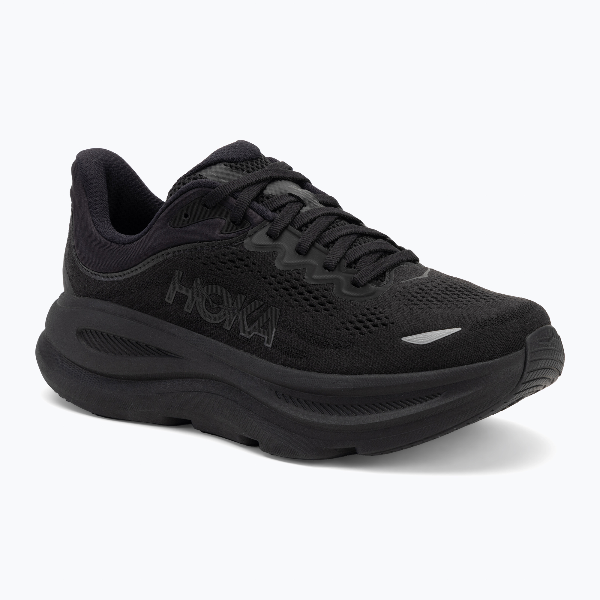 Men's running shoes HOKA Bondi 9 black/black (44 2/3 EU)