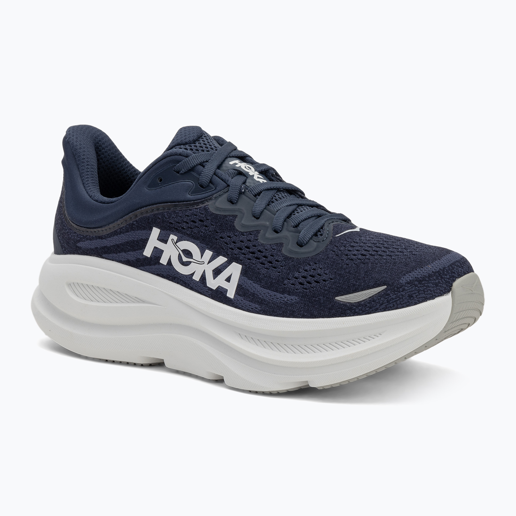 Men's running shoes HOKA Bondi 9 varsity navy/white (46 2/3 EU)